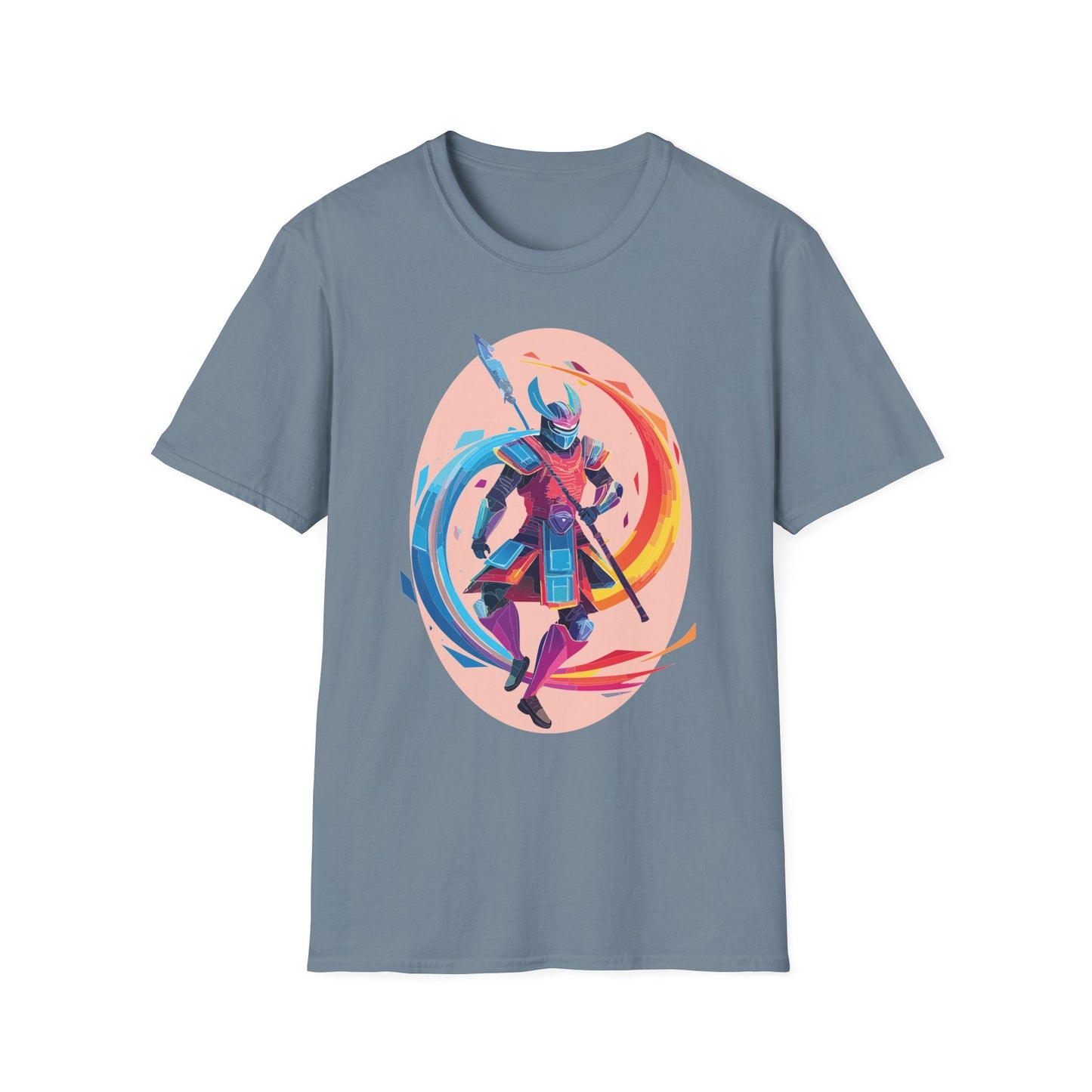 Samurai Shirt Unisex Softstyle T Shirt 64000 Cotton Breathable Everyday Comfort Fit