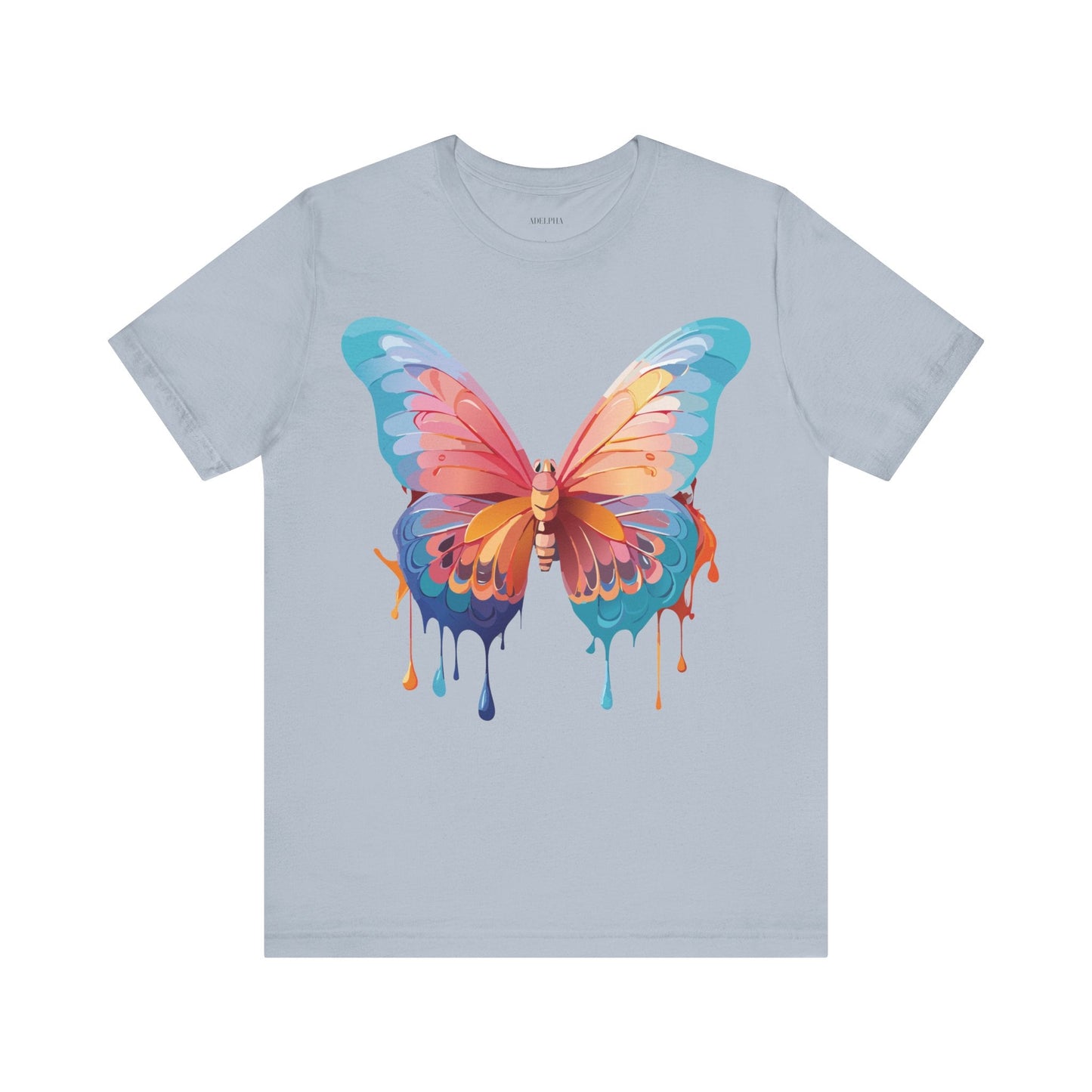 Butterfly Graphic Tee By Adelpha Unisex Short Sleeve Jersey Shirt