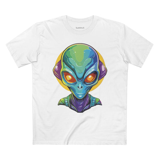 Aliens Graphic Unisex 100 Cotton Staple Tee 9