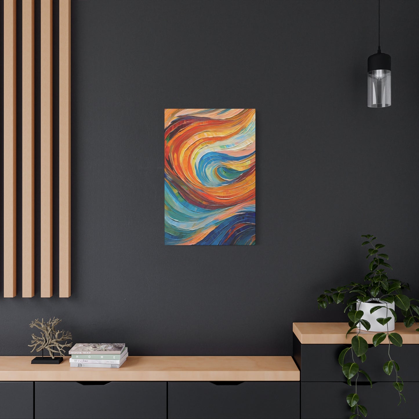 Abstract Oil Painting Print Canvas 20x24,20x30,24x30 24x32,24x36,30x40 32x48,36x48,40x60 Pine-Wood Inner Frame ABS-97
