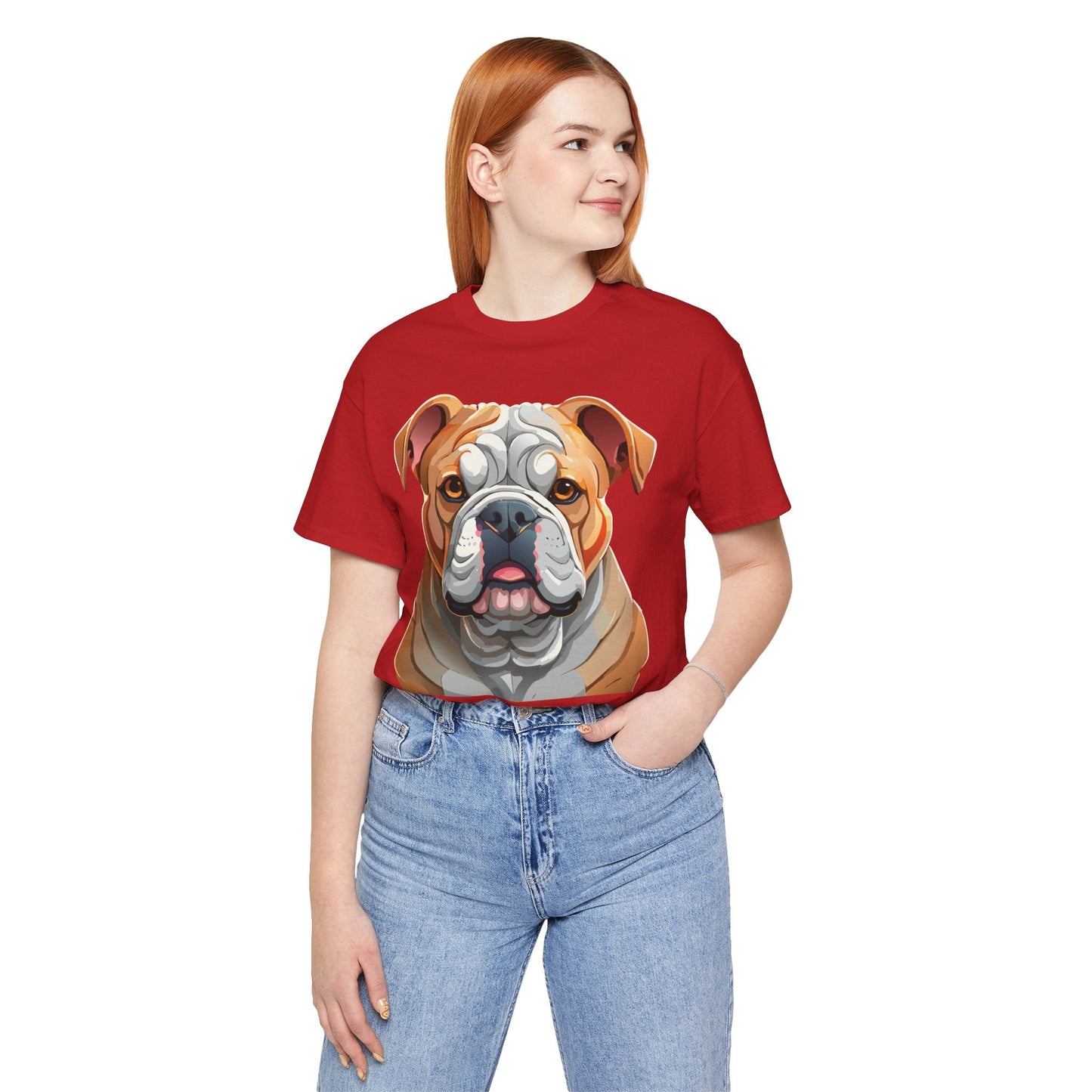 Unisex Animal Print Tee Shirt Art Design Wild Animals Graphic Tee For Everyday Wear