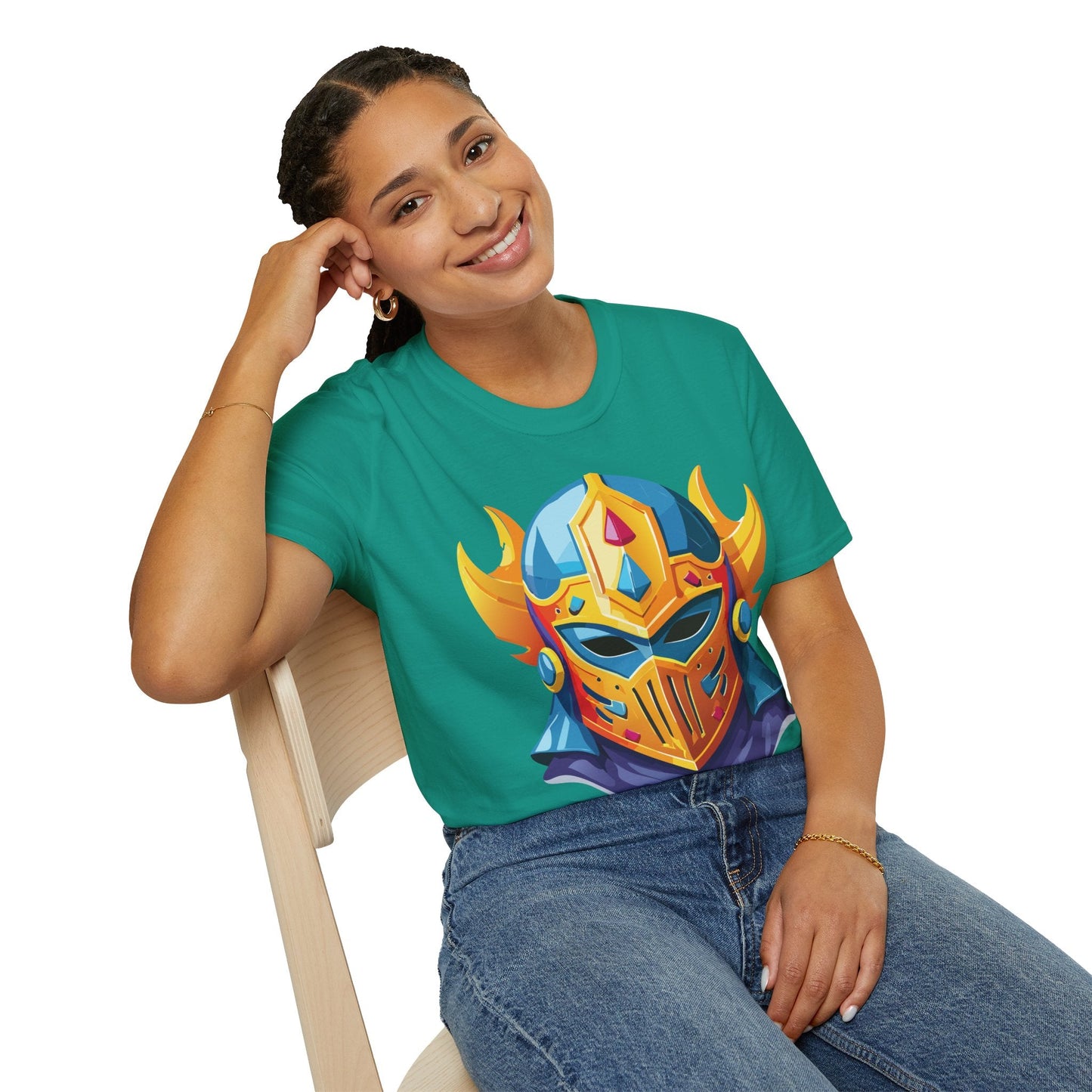 Mask Tee Shirt Unisex Softstyle T Shirt With Mask Design Masquerade Tees For Everyday Comfort