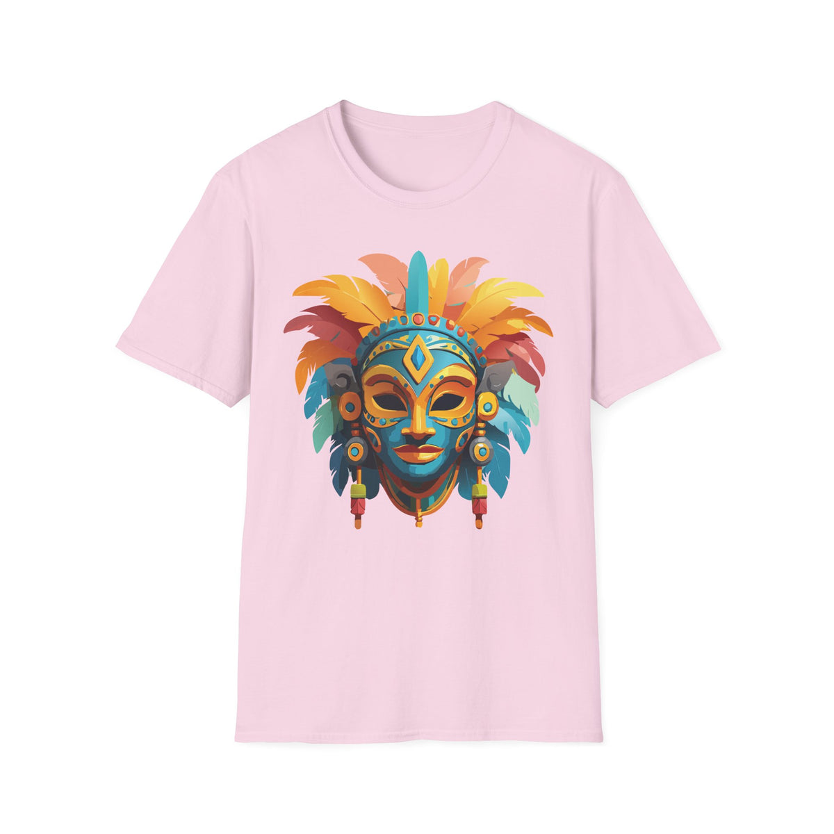 Mask Masquerade Carnival Graphic Tee Gildan Unisex 100 Cotton Tee Shirt m38