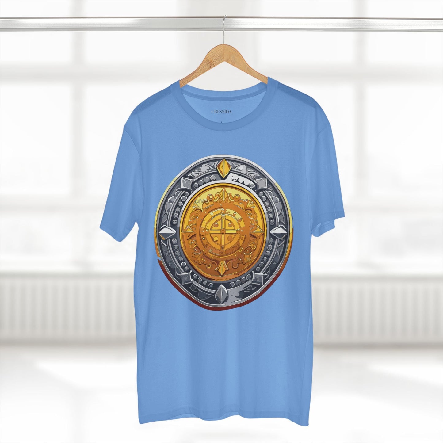 Antique Gold Coin Graphic Design T-Shirt Unisex 100 Cotton With Golden Print Artwork Tee 4