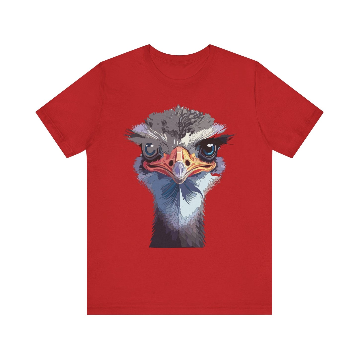 Unisex Animal Tee Shirt With Art Design Wild Animals Shirt Gildan Softstyle 64000