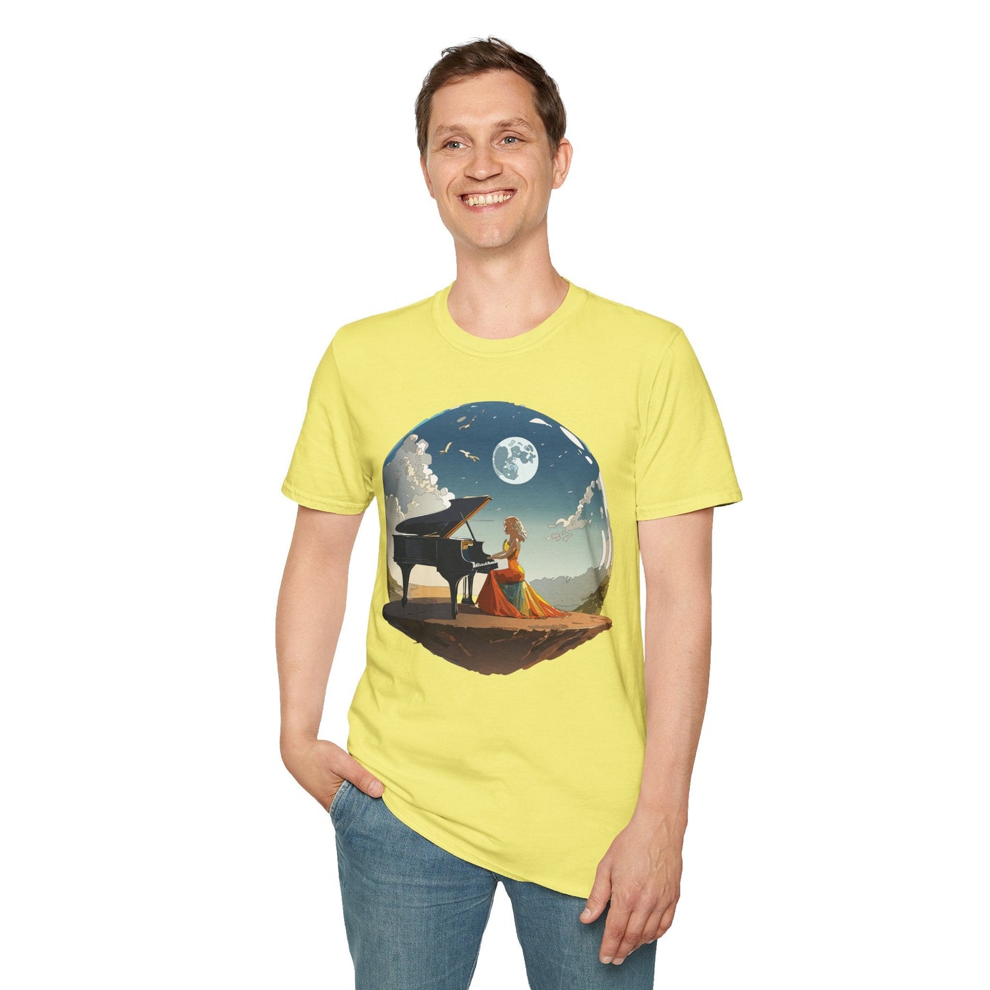 Womens Graphic T Shirts Art Design Shirt Gildan Softstyle 64000 Cotton Tee Unisex Comfort