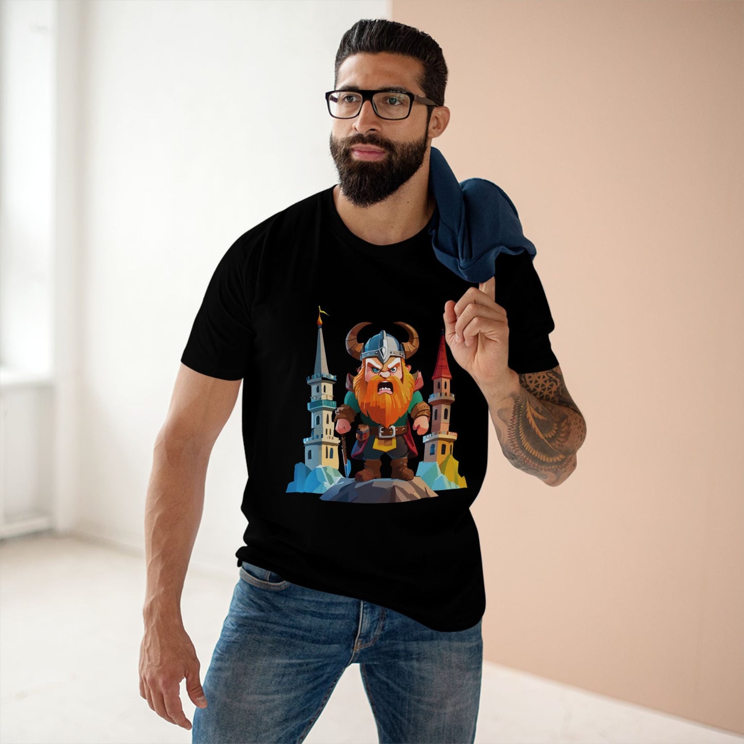 Viking Graphic Unisex 100 Cotton Staple Tee 10