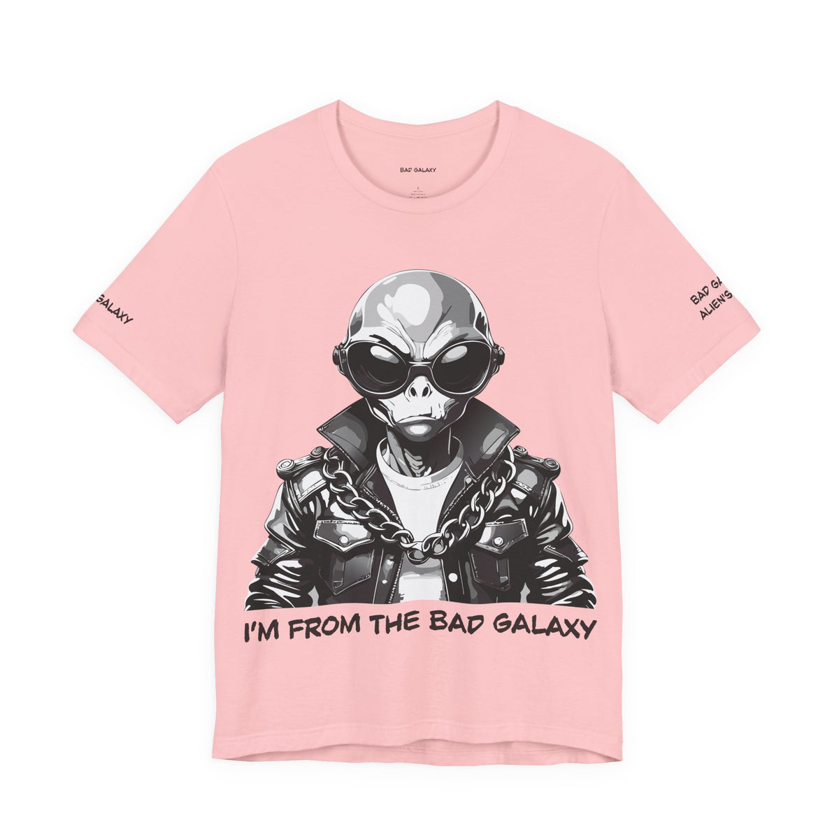 Alien Graphic Unisex Cotton Bella+Canvas Tee with Art Design b73
