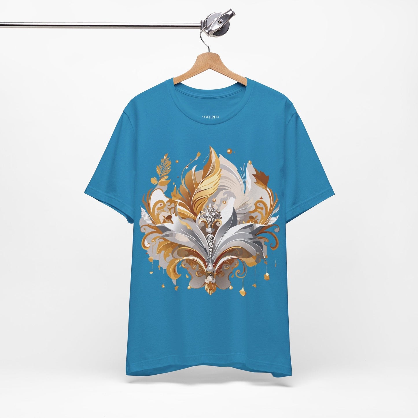 Adelpha Premium Graphic Tee Unisex Short Sleeve Jersey Shirt With Vintage Inspired Artwork
