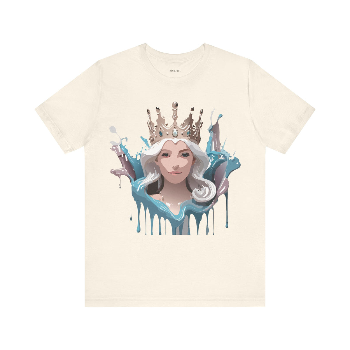 Queen Graphic Unisex Cotton Bella+Canvas Tee with Art Design m194