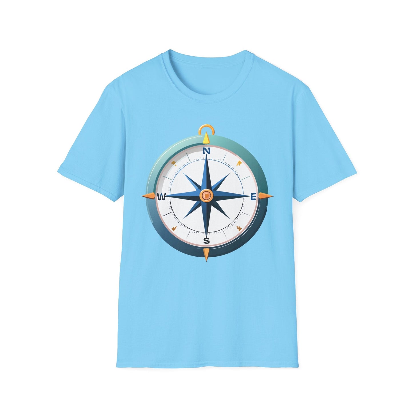 Compass Navigator Graphic Tee Unisex 100 Cotton 7