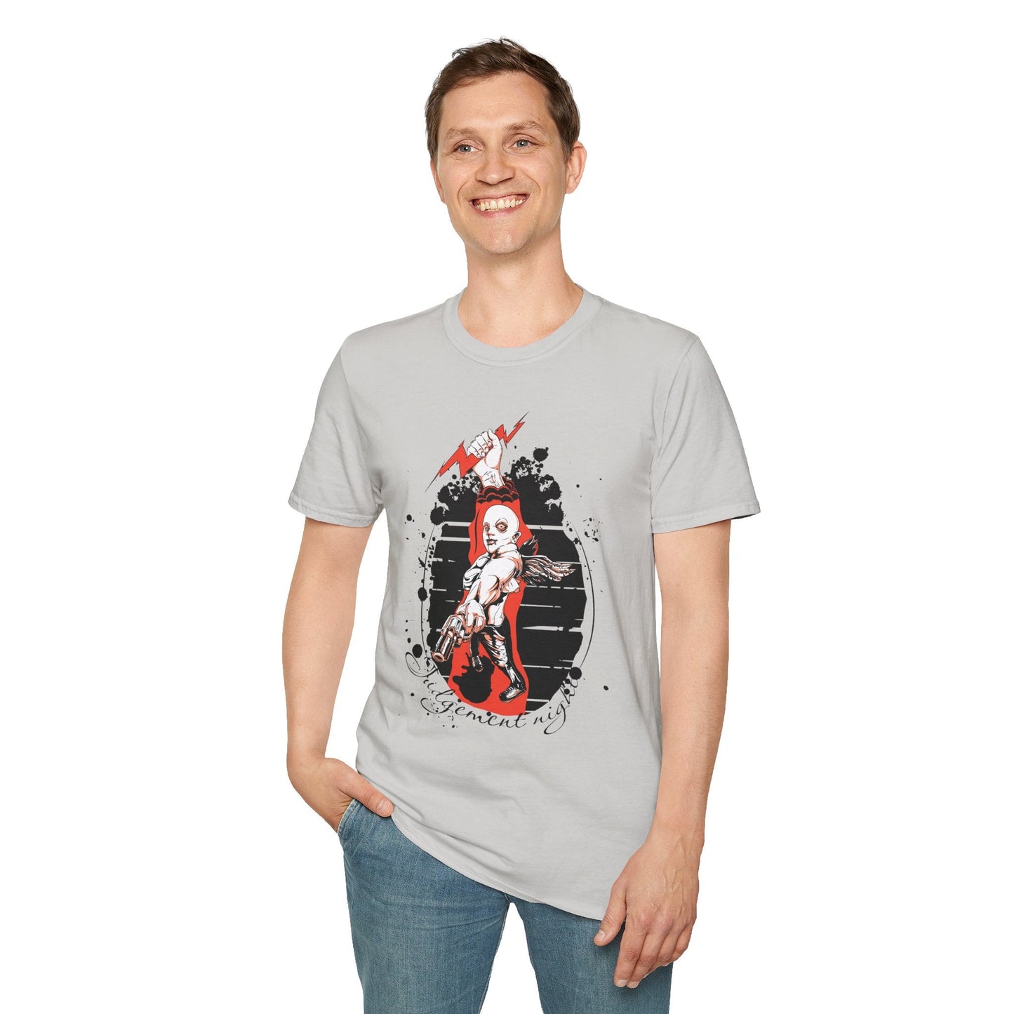 Gildan Softstyle Art Design Graphic Tee Shirt Unisex 100 Percent Ring Spun Cotton