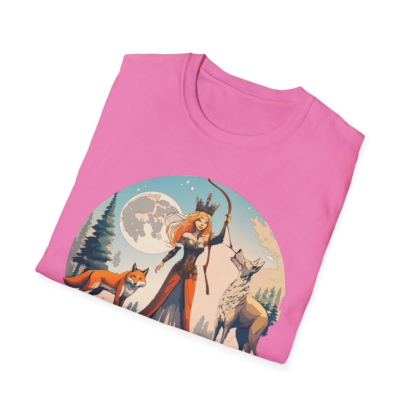 Womens Graphic T Shirts Art Design Shirt Softstyle Gildan 64000 Unisex Tee Ring Spun Cotton