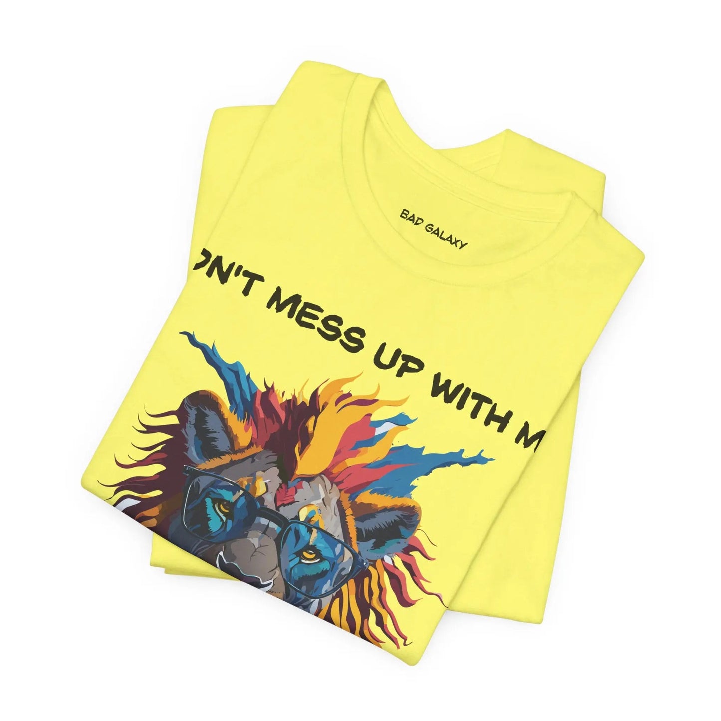 Animal T Shirt From Bad Galaxy Made To Order 100 Percent Cotton Eco Friendly Ink Free Shipping