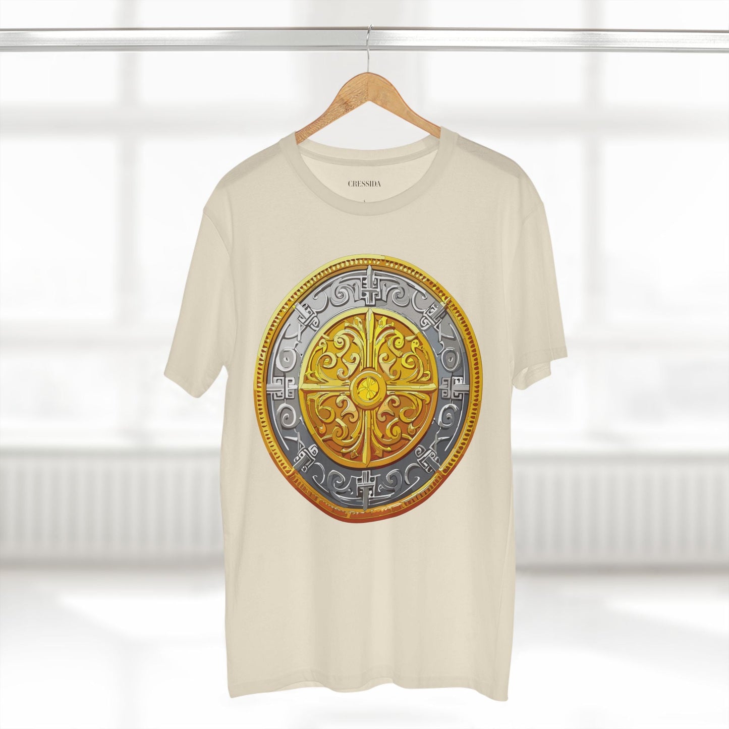 Antique Gold Coin Graphic Design T-Shirt Unisex 100 Cotton With Golden Print Artwork Tee 18