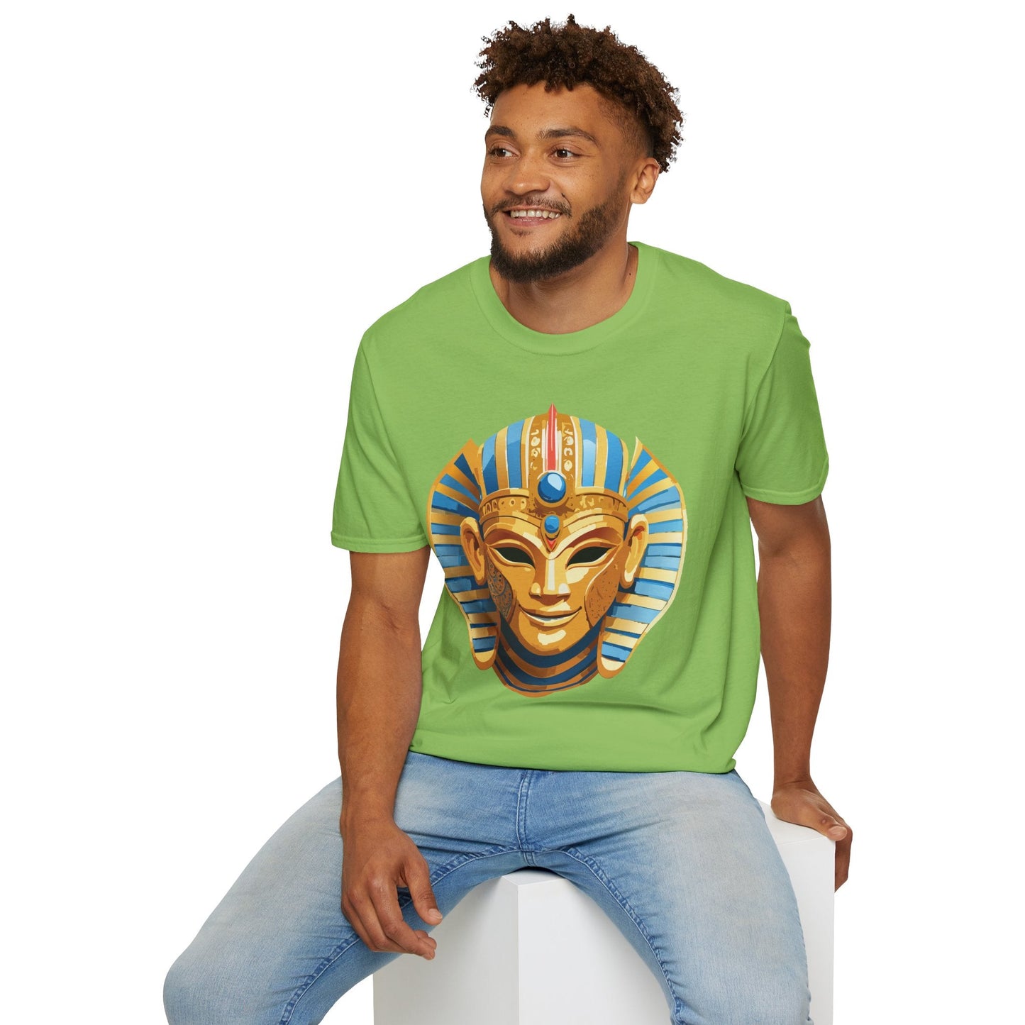 Mask Tee Shirt Unisex Masquerade Tee Softstyle Ring Spun Cotton Comfort For Everyday Wear