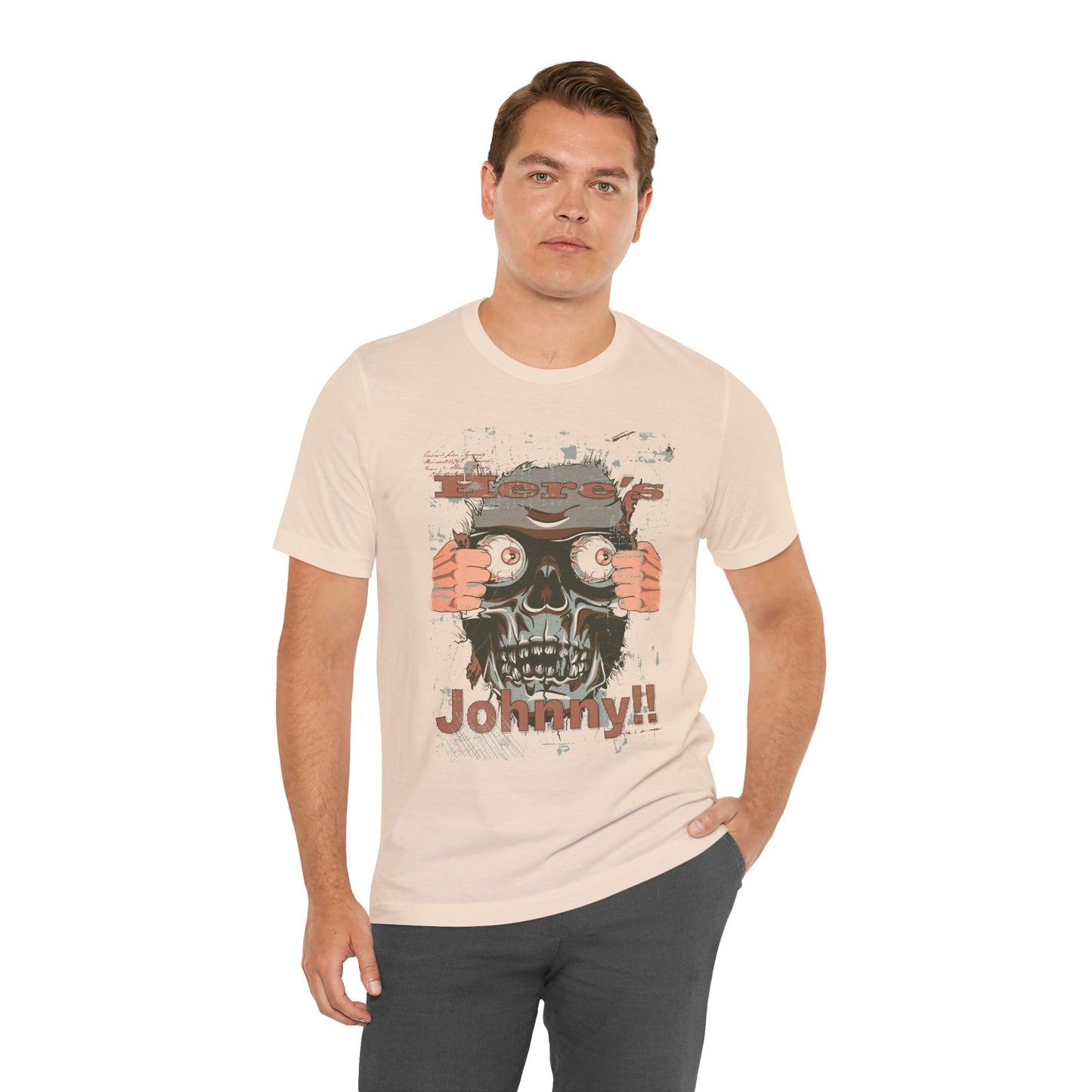 Skull Graphic Unisex Cotton T-Shirt r8