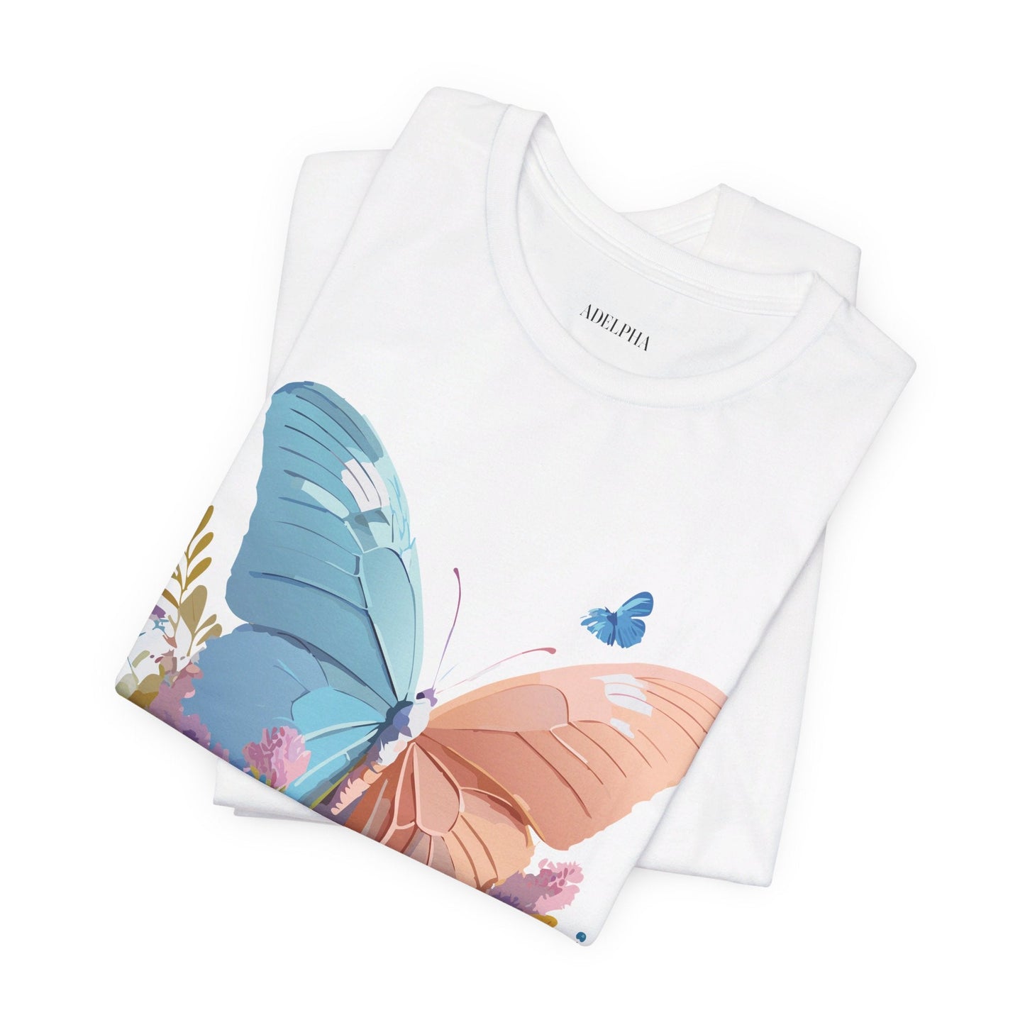 Butterfly Graphic Tee By Adelpha Unisex Vintage Inspired Art Shirt
