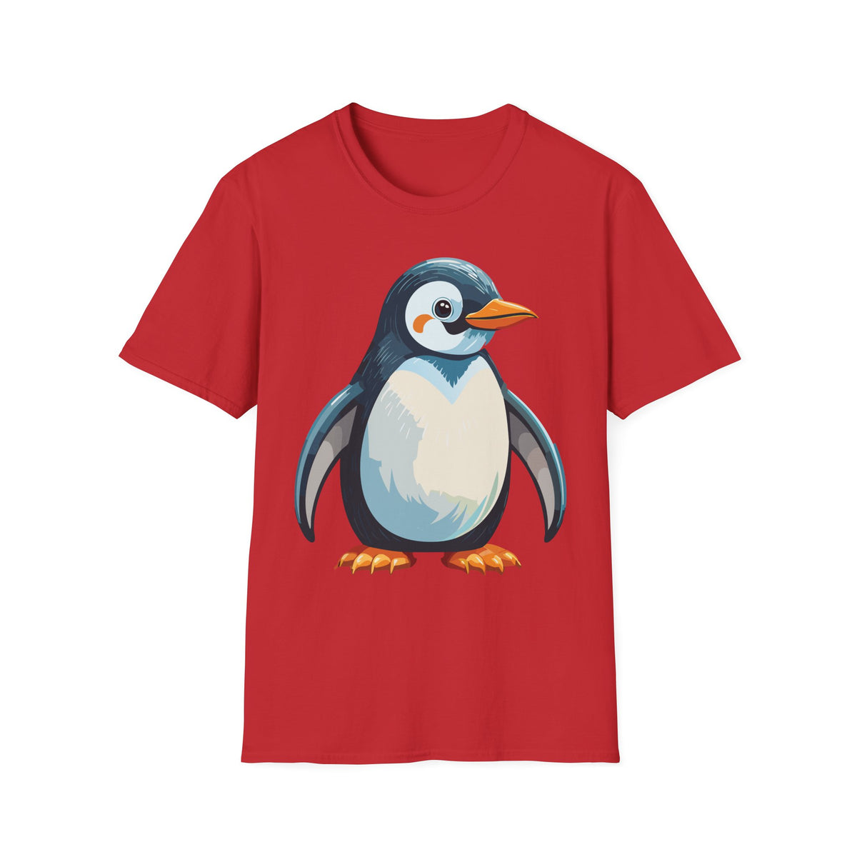 Cute Cartoon Penguin T-Shirt | Playful Penguin Illustration