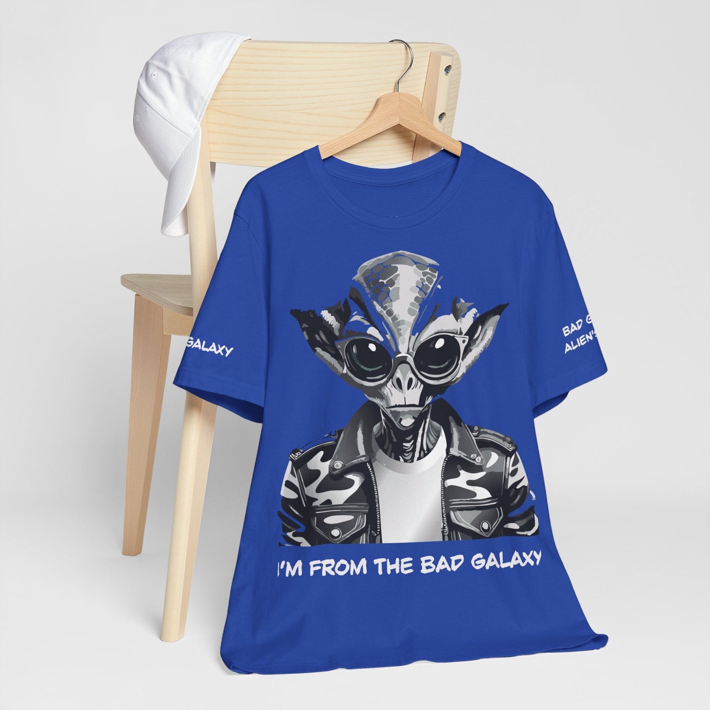 Alien T Shirt From Bad Galaxy Made To Order 100 Cotton Eco Friendly Inks Soft Comfortable