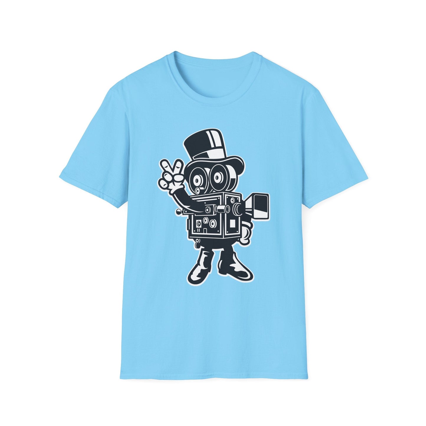 Cartoon T Shirt Animation T Shirt Funny Tee Unisex Gildan Softstyle 64000 Comfort Fit All Day