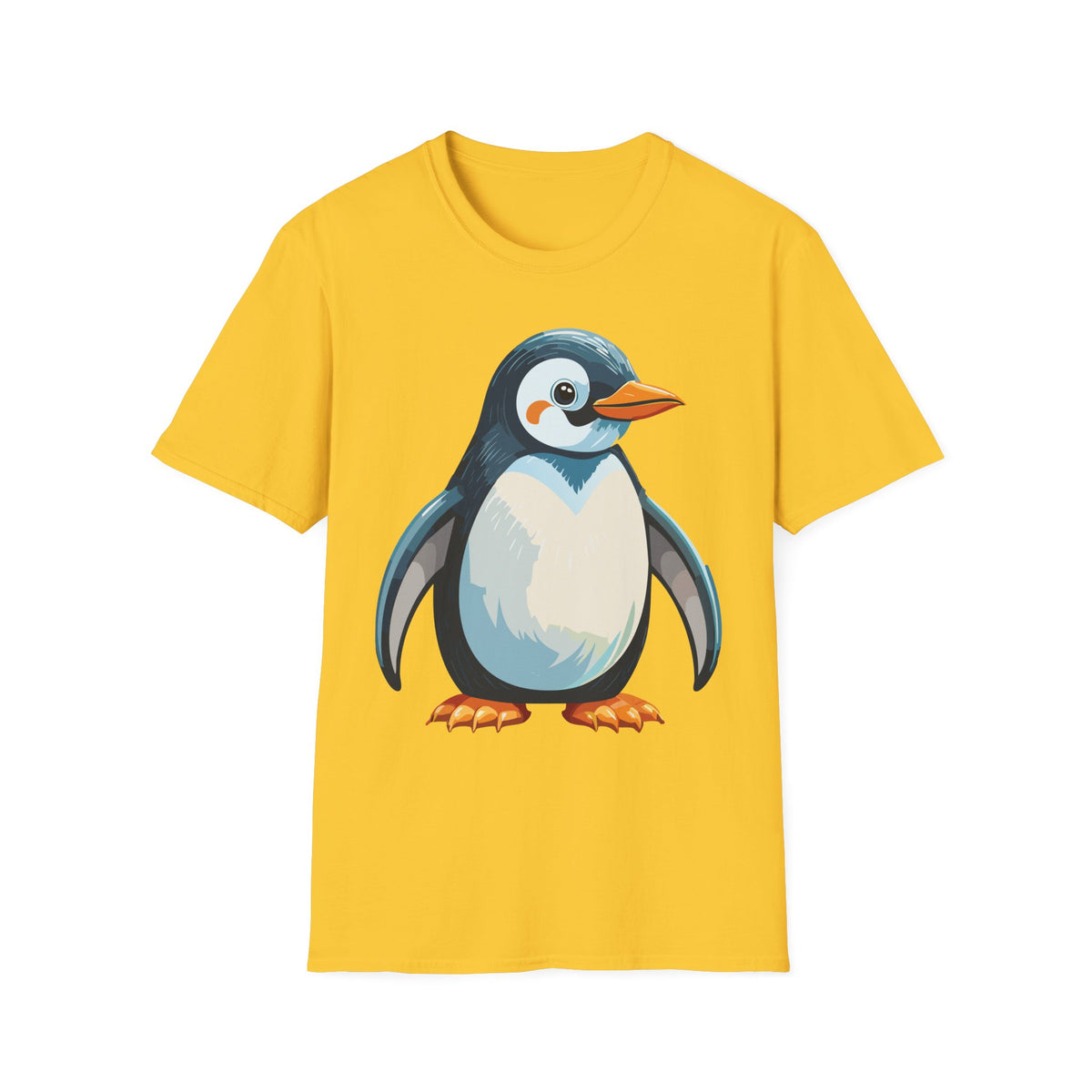 Cute Cartoon Penguin T-Shirt | Playful Penguin Illustration