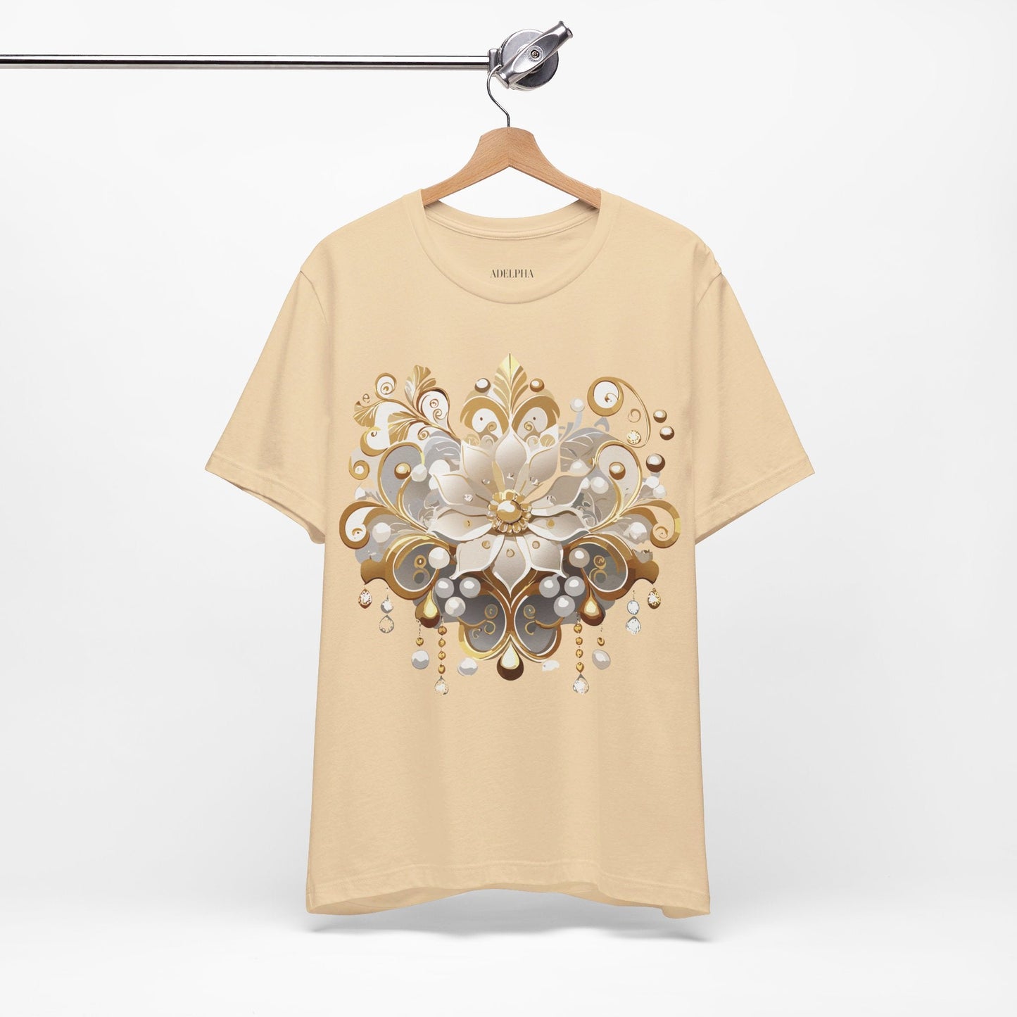 Adelpha Vintage Inspired Graphic Tee Unisex Jersey Short Sleeve Art Design Shirt