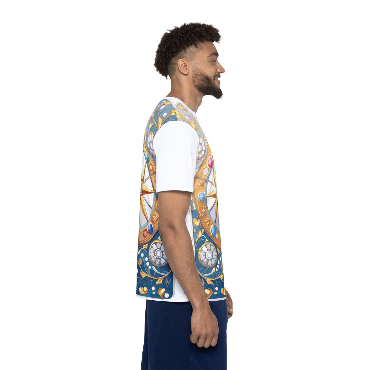 20-Card Deck Graphic T-Shirt, Art Design Poly Shirt, All Over Print Graphic Tee, Playing Cards T-Shirt, Playing Cards Tees