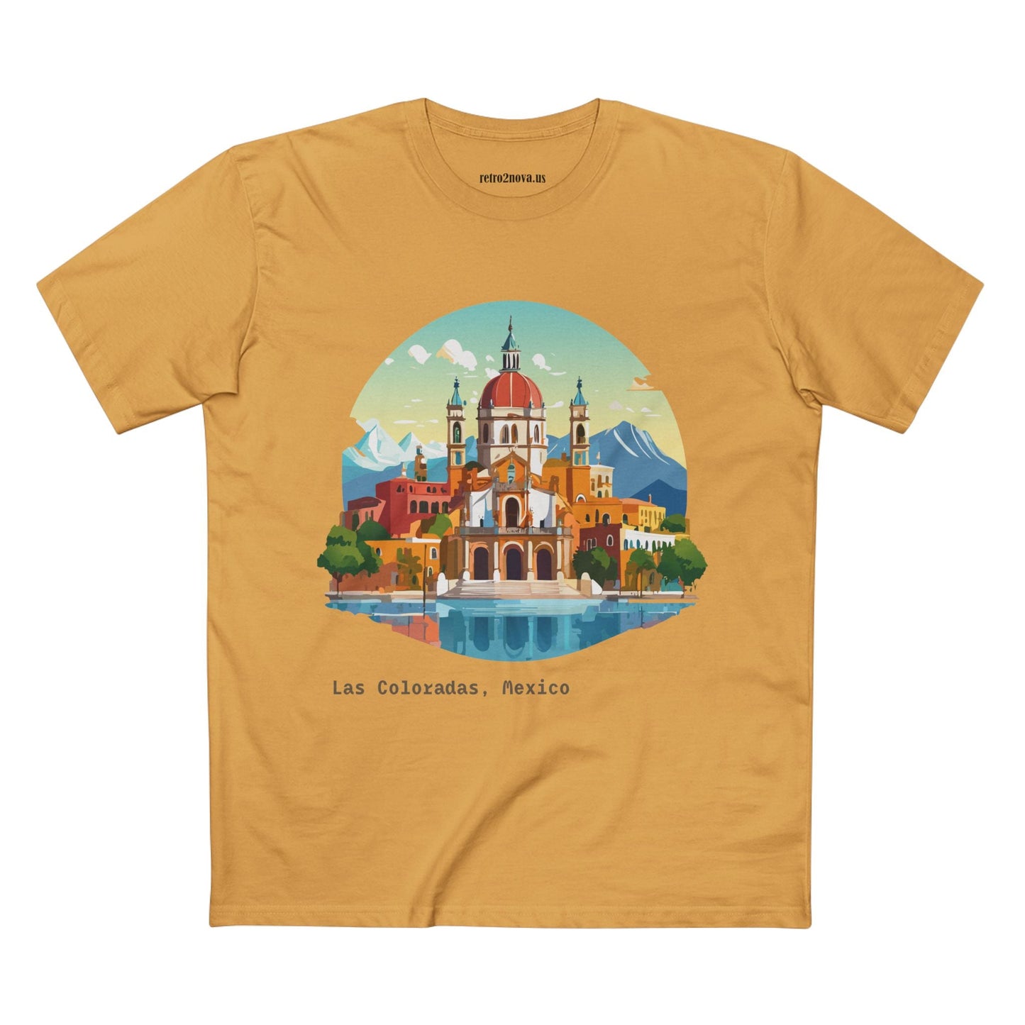 Mexico Travel Shirt Unisex Premium Cotton Tee With Original Art Design Retro2Nova