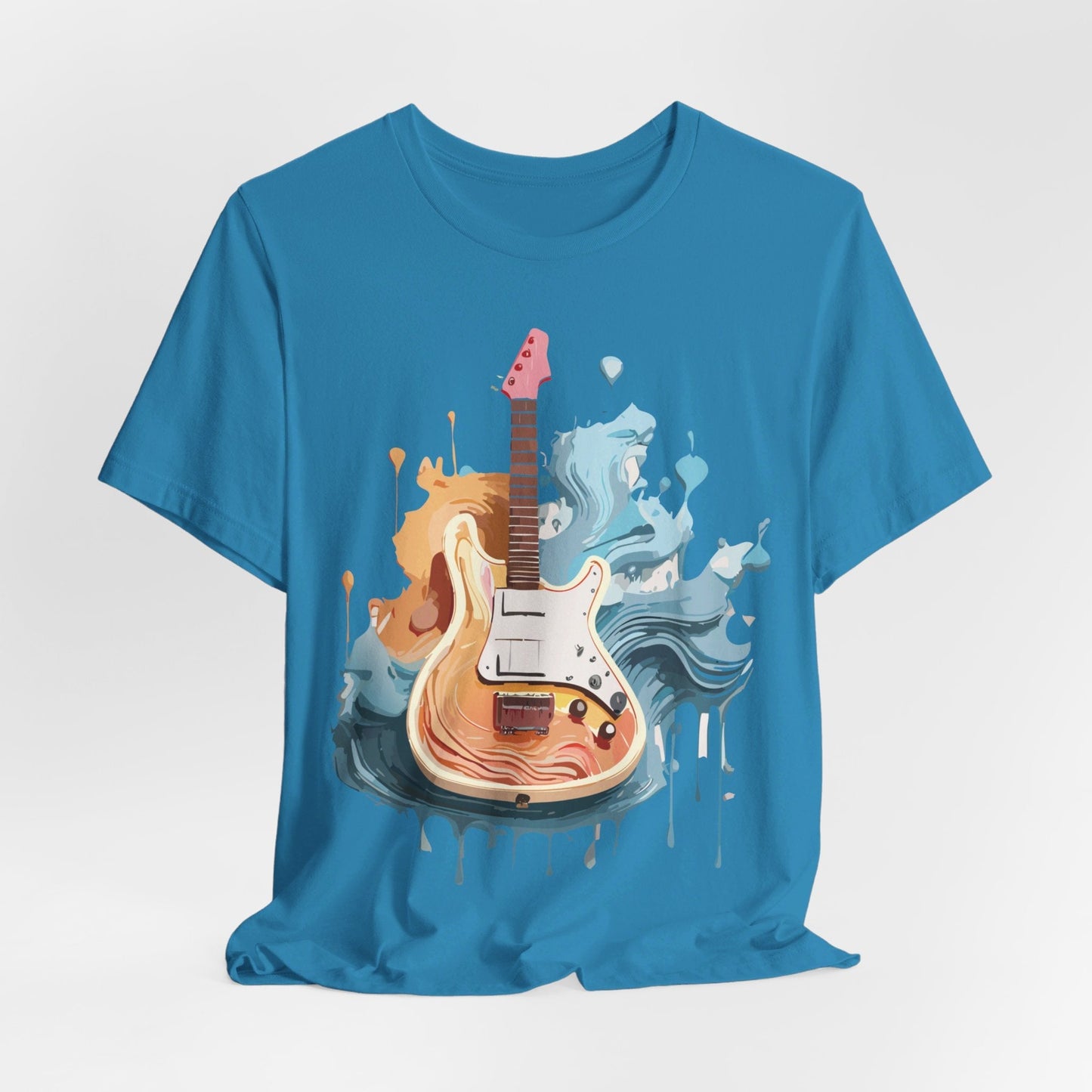 Music T Shirt Graphic Tee Unisex Short Sleeve Vintage Inspired Artwork Adelpha Collection