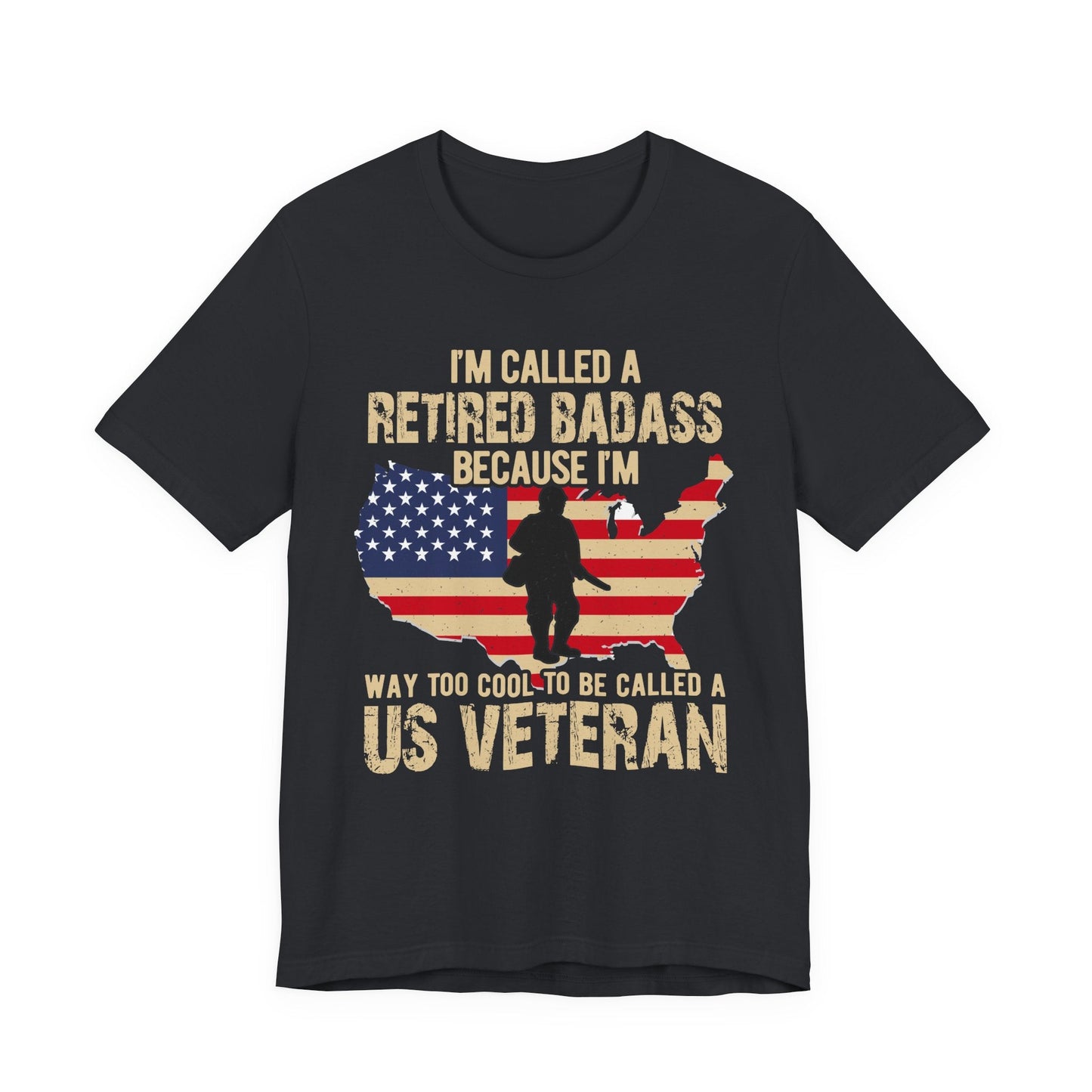 Army Veteran Patriotic Graphic Design Unisex Cotton T-Shirt v22