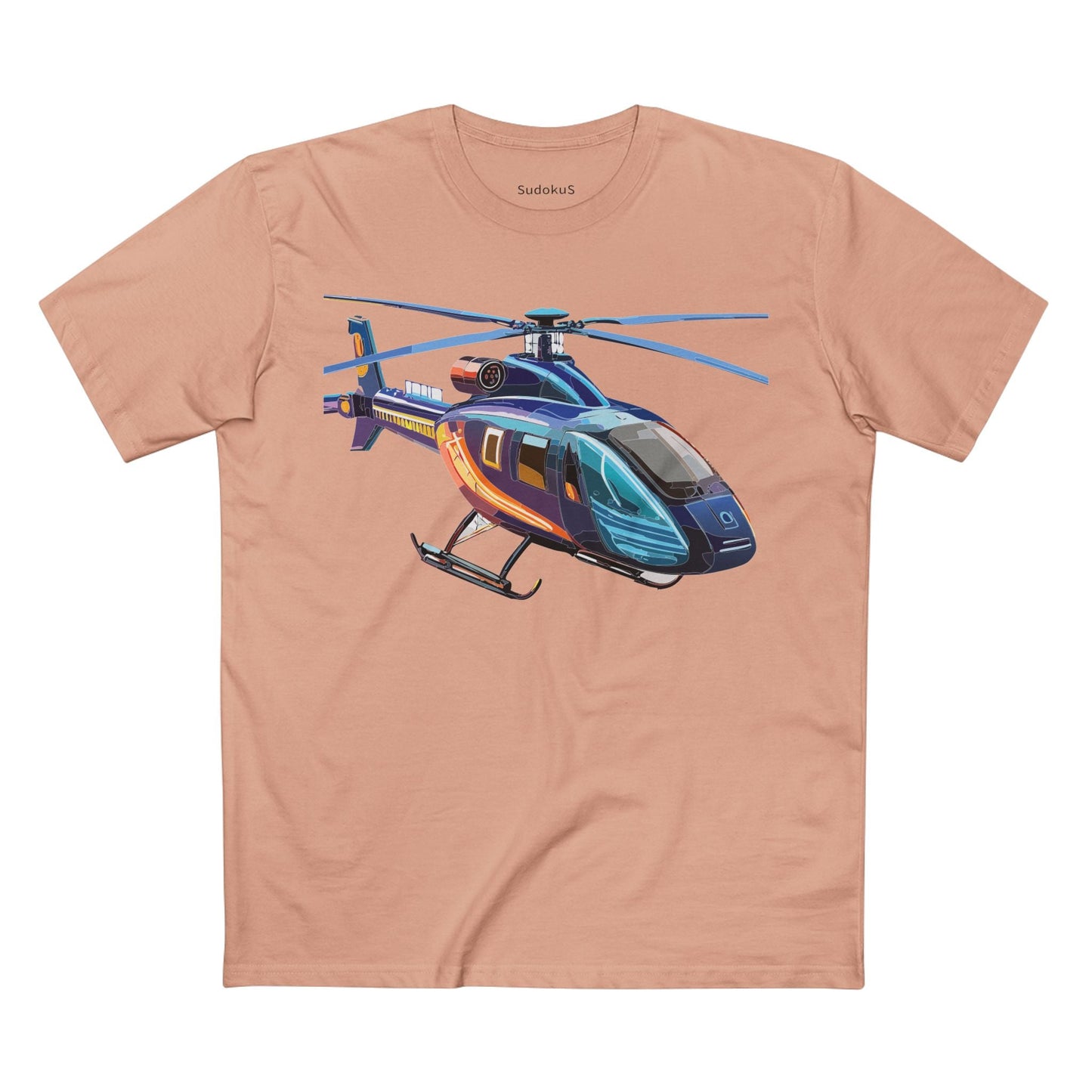 Chopper Graphic Unisex 100 Cotton Staple Tee 14