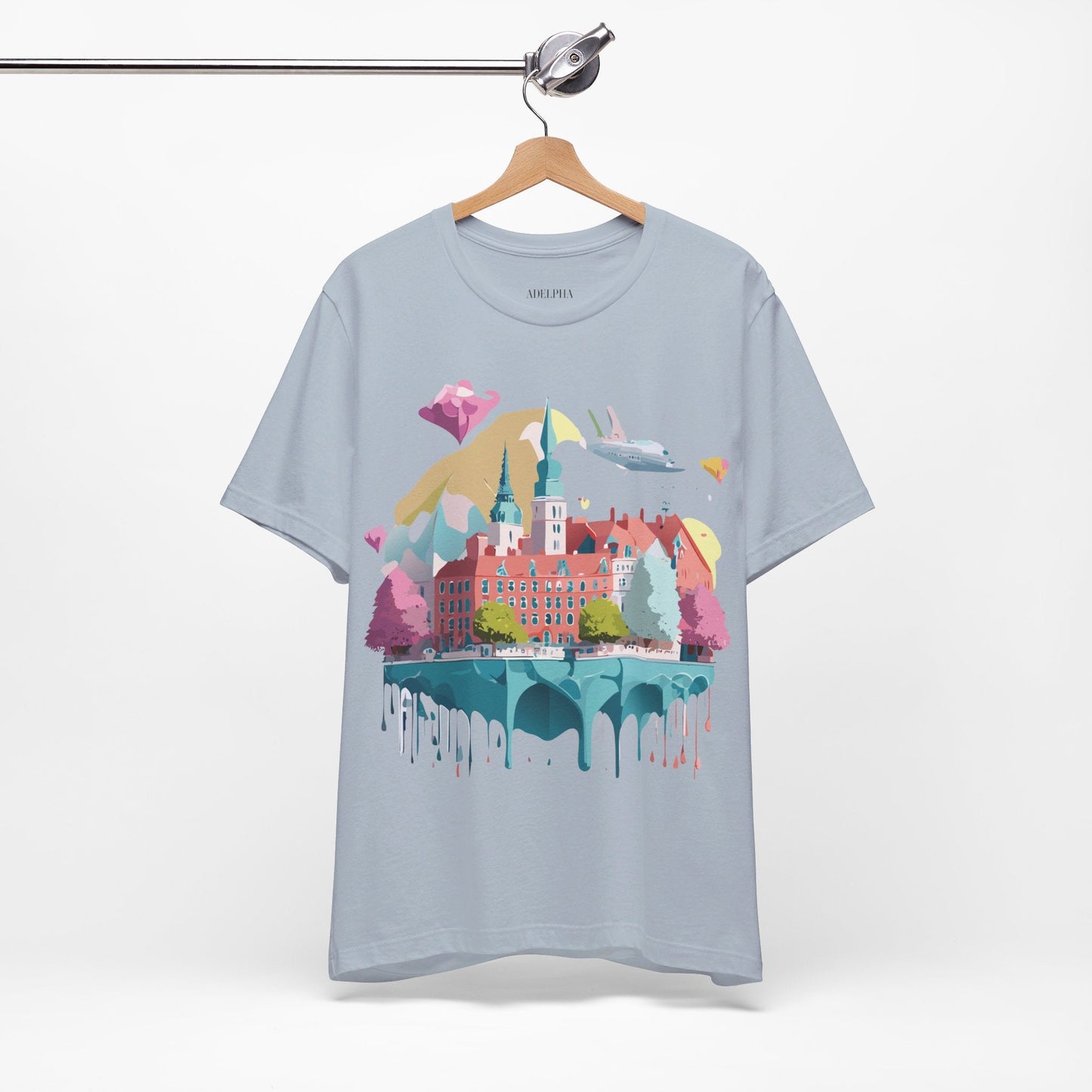 Germany Tourist Shirt Unisex Graphic Tee Vintage Inspired Art By Adelpha Premium Design