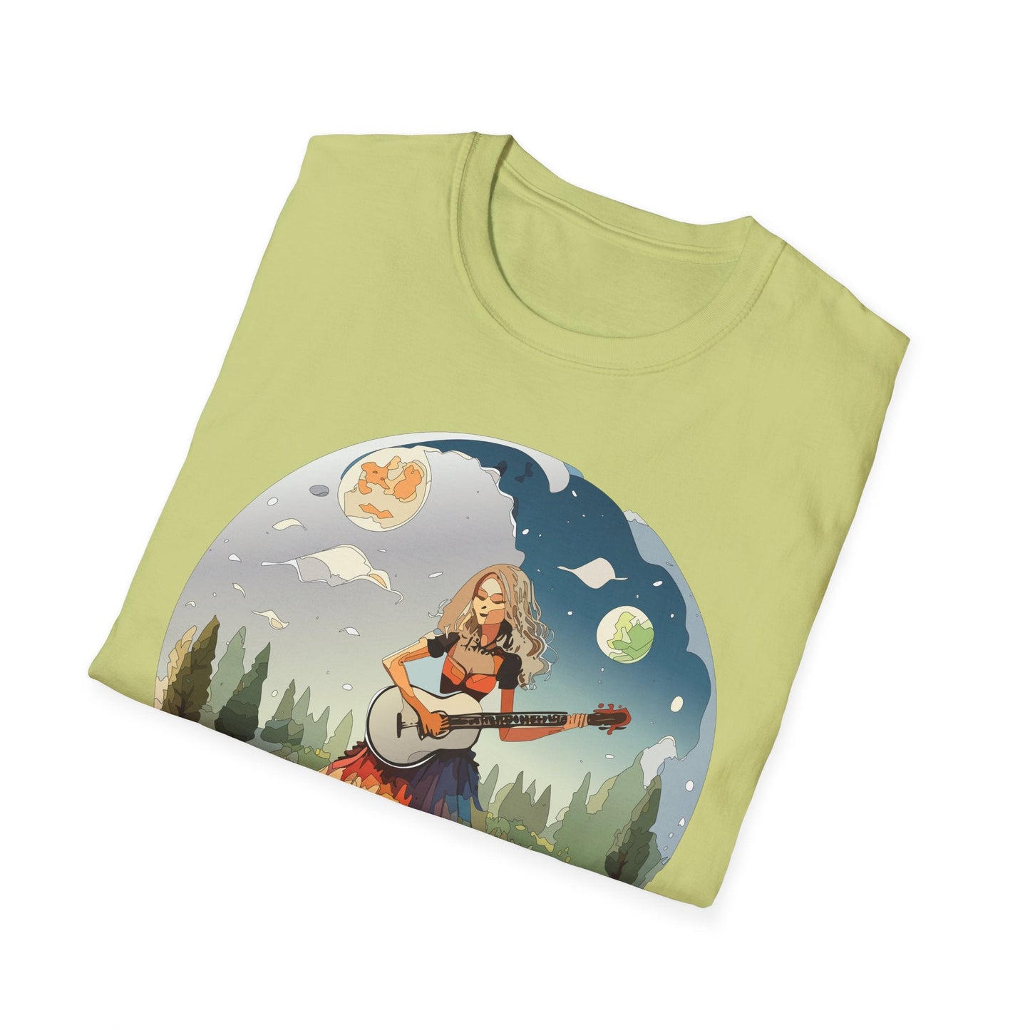 Womens Graphic T Shirts Art Design Tee Softstyle 64000 Ring Spun Cotton Comfort Everyday