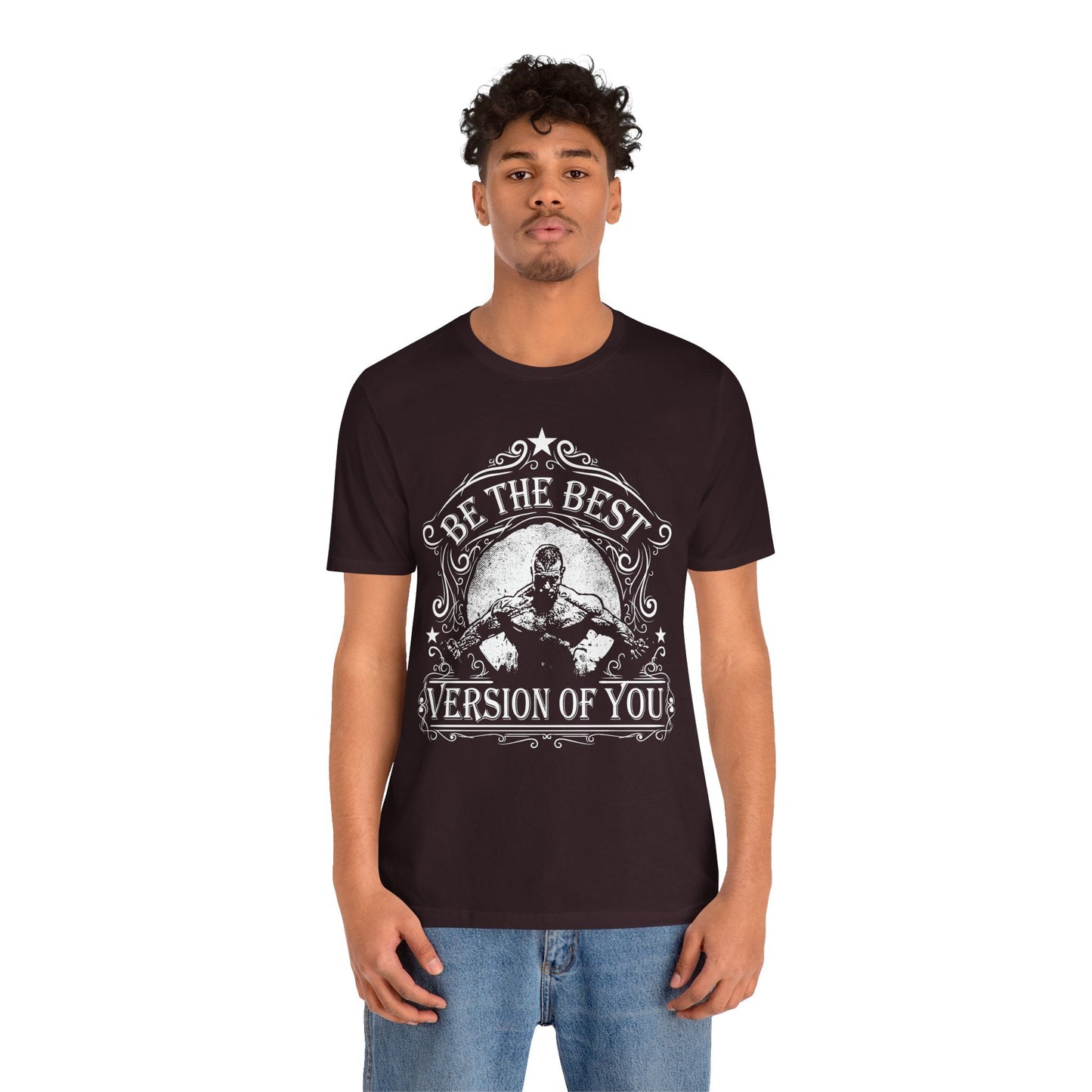 Be The Best Version Of You T-Shirt Motivational Fitness Tee