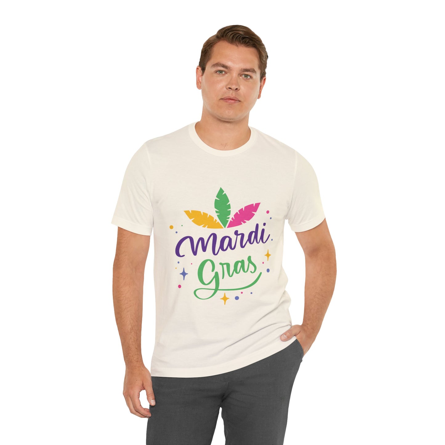 Unisex-T-Shirt aus Baumwolle für Karneval