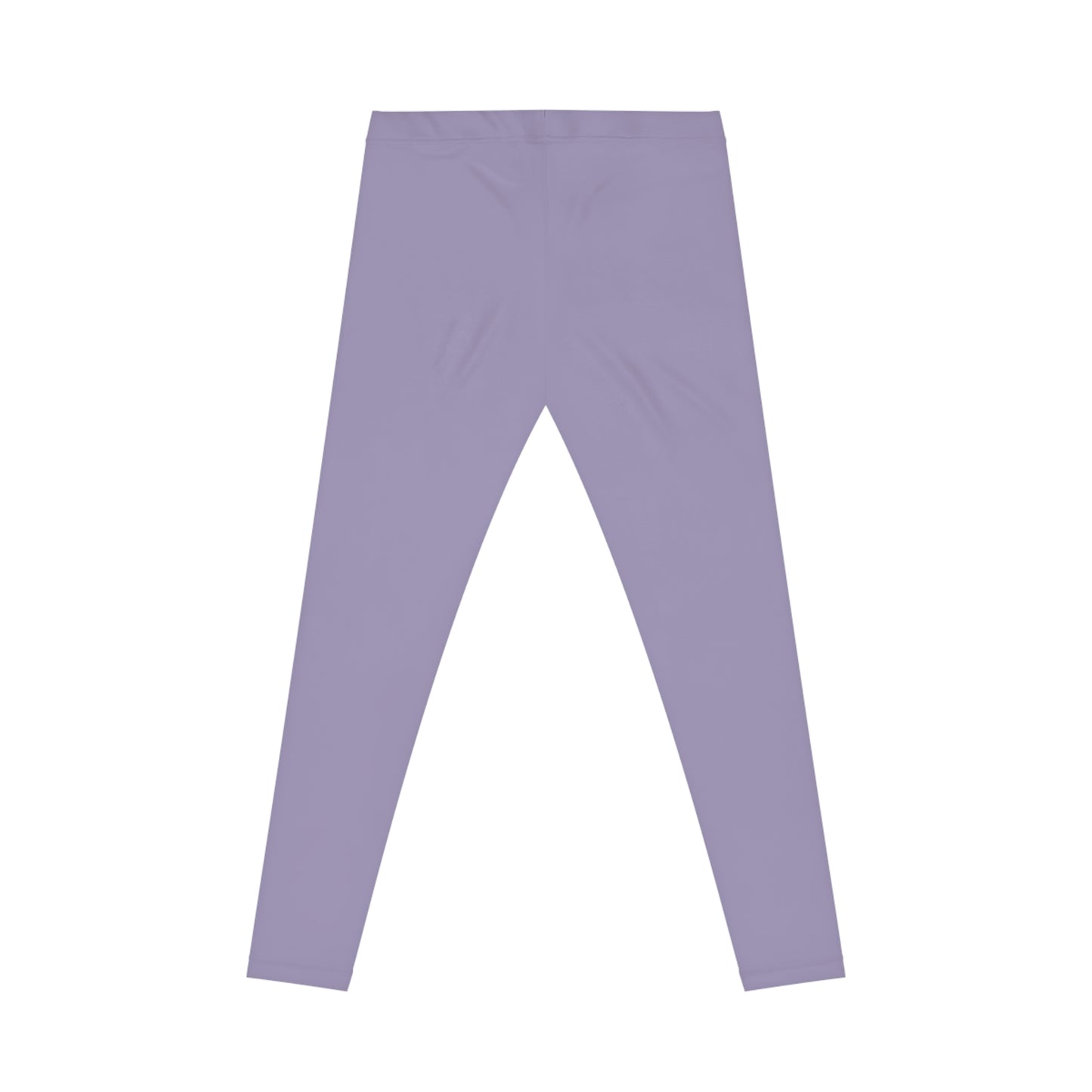 Purple Mist Color Women's Poly-Span Casual Leggings XS-2XL