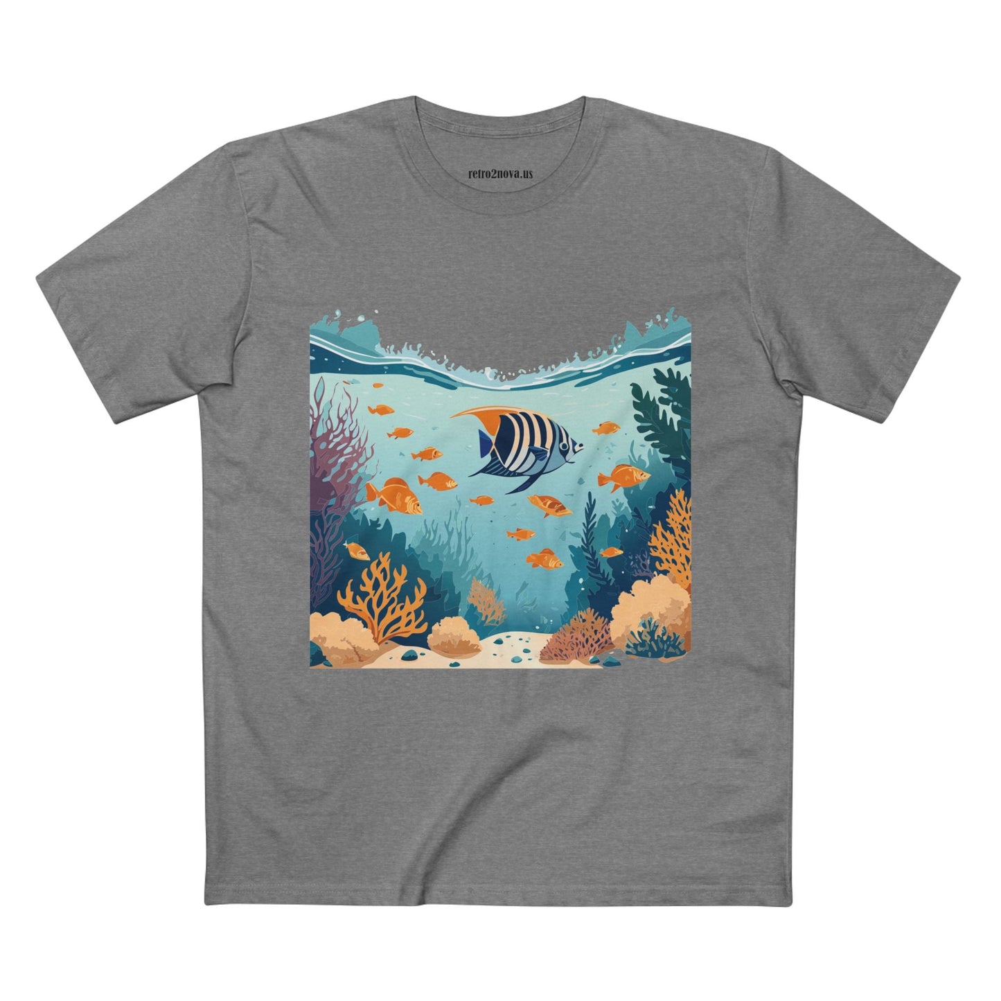 Ocean Pacific Unisex Premium Cotton Art Tee OP 7 Original Design Retro2Nova Collection