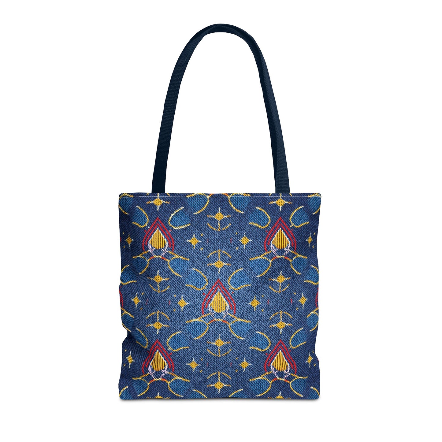DIWALI DENIM PRINT CANVAS BAG HIGH-QUALITY 100% SPUN POLY 3 SIZES BAG-205-25