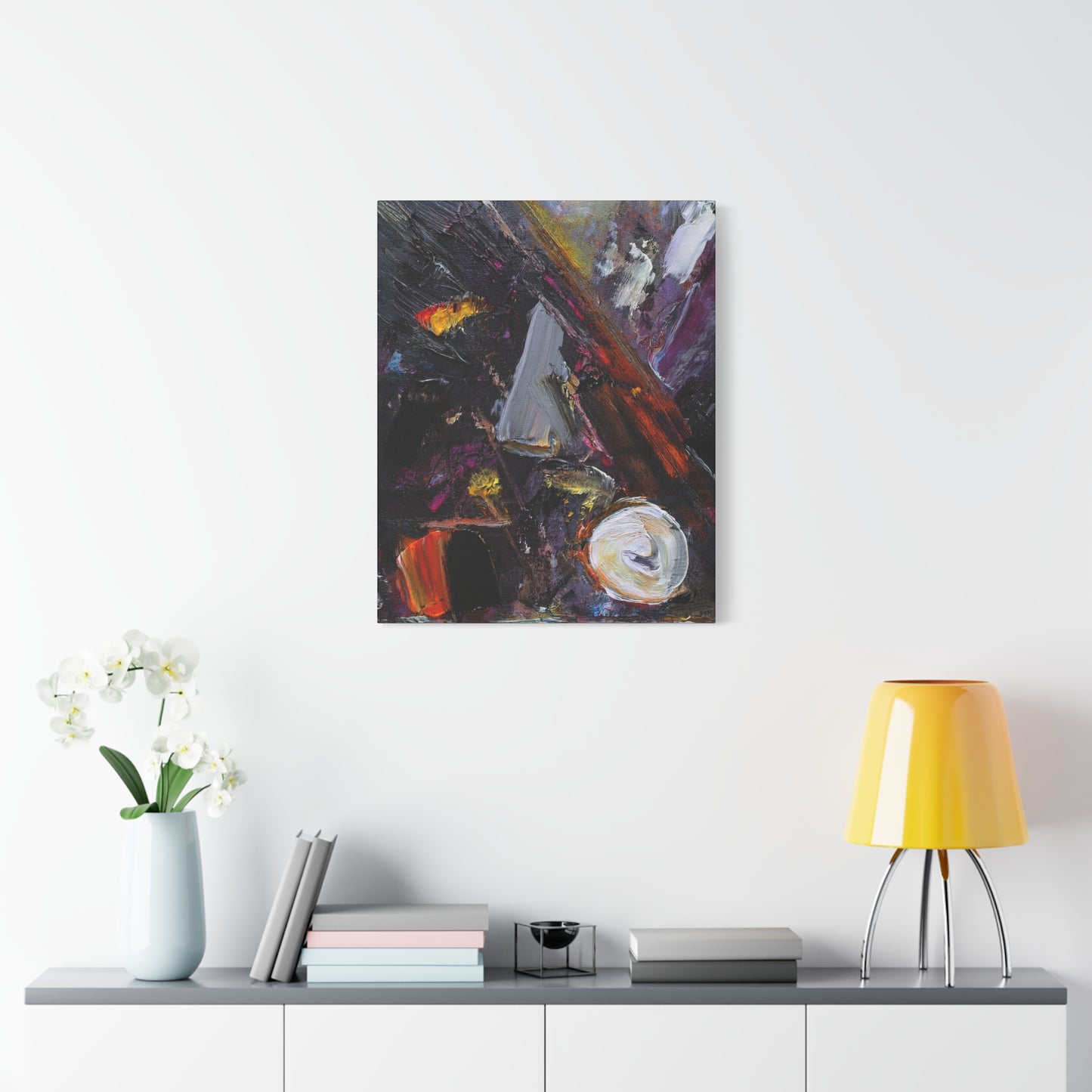 Abstract Oil Painting Print Canvas 20x24,20x30,24x30 24x32,24x36,30x40 32x48,36x48,40x60 Pine-Wood Inner Frame ABS-73