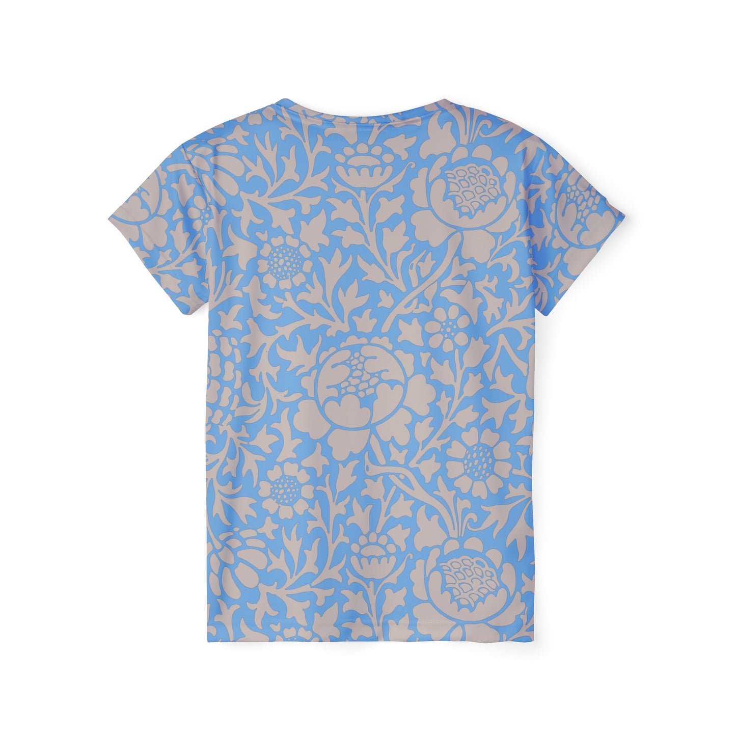 Poly Jersey Tee Shirt with floral prints