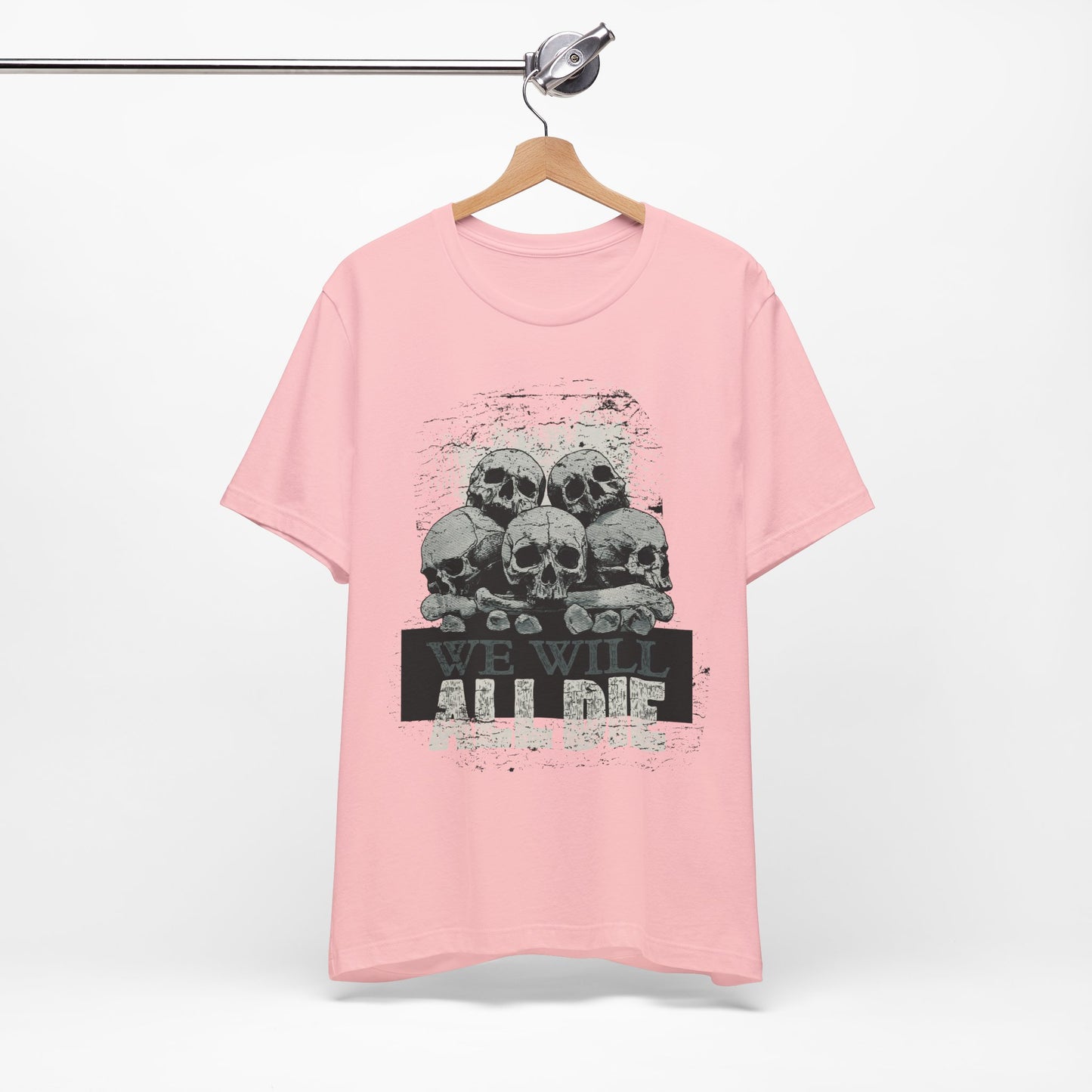 All Die Skull Graphic Design Tee, Skull Shirt, Vintage Tees, Art Design T-Shirt, Graphic Tee, Art Shirts