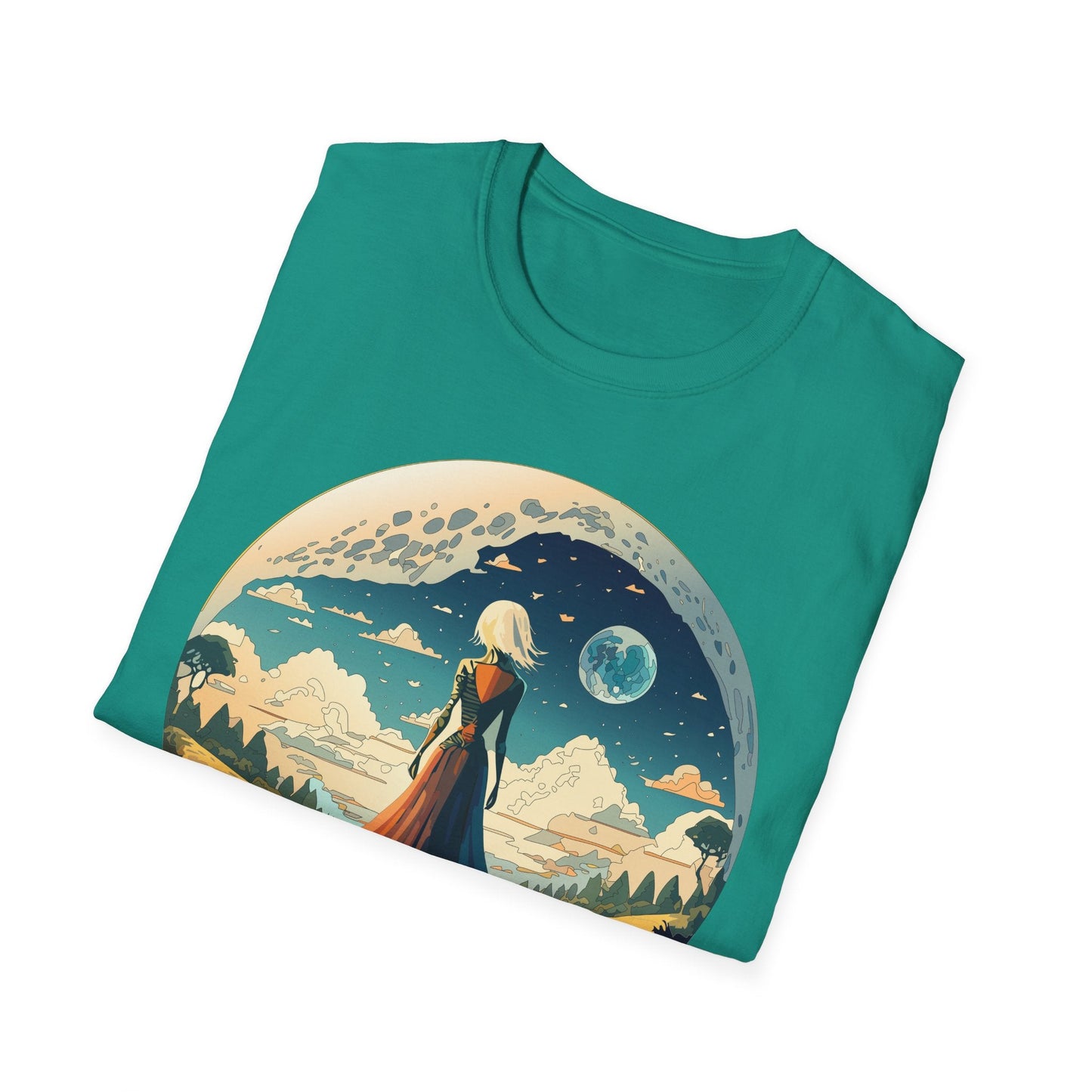 Womens Graphic T Shirts Art Design Tee Unisex Softstyle 64000 Cotton Tee Comfortable Everyday Wear