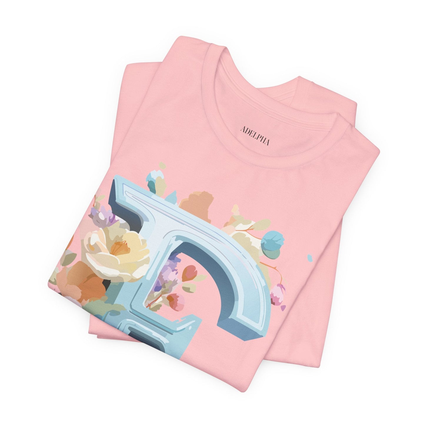 Unisex Letter E  Graphic Tee Featuring Vintage Inspired Artwork Collection