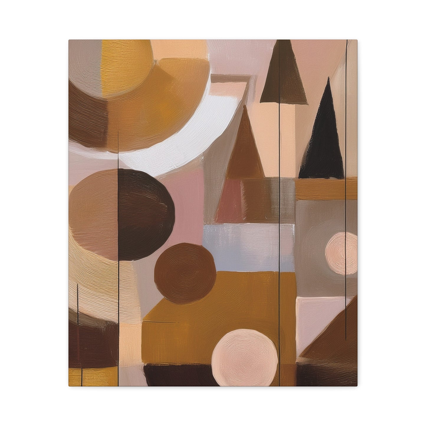 Abstract Geometric Painting Print Canvas 20x24,20x30,24x30 24x32,24x36,30x40 32x48,36x48,40x60 Pine-Wood Inner Frame ABS-51
