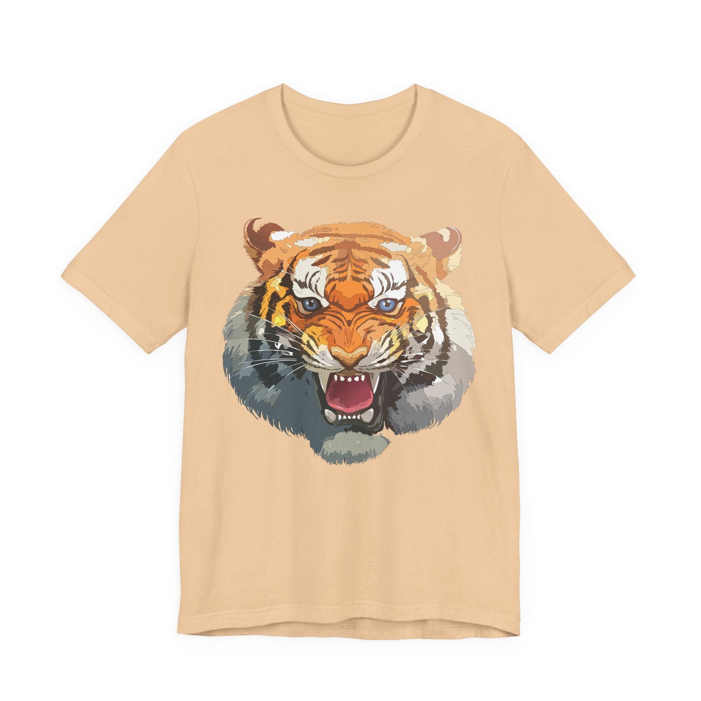 Tiger Shirt, Animal Shirt, T-Shirt with Tiger, Art Design Tee, Animal Tees, Safari T-Shirt, Graphic Design Tee 14