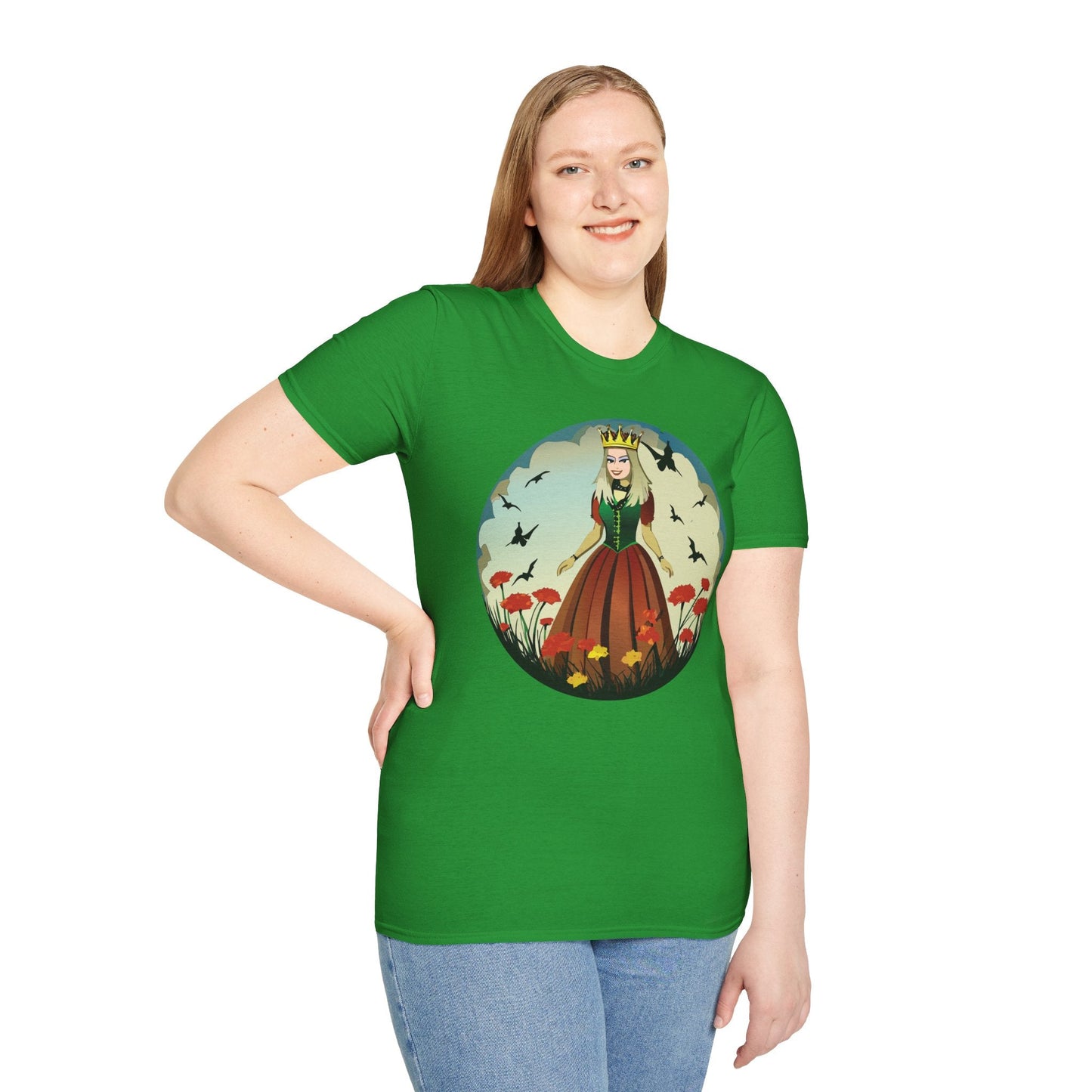 Womens Graphic T Shirts Art Design Tee Softstyle 64000 Unisex Short Sleeve Comfort