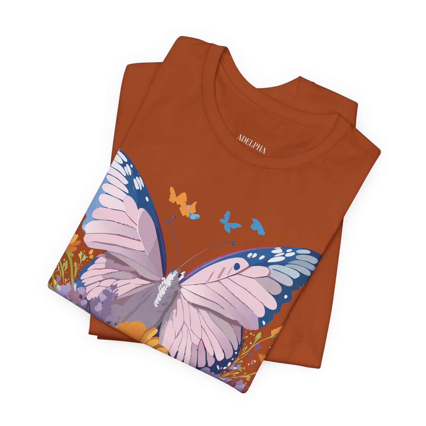 Butterfly Graphic Tee Unisex Jersey Short Sleeve Adelpha Art Design