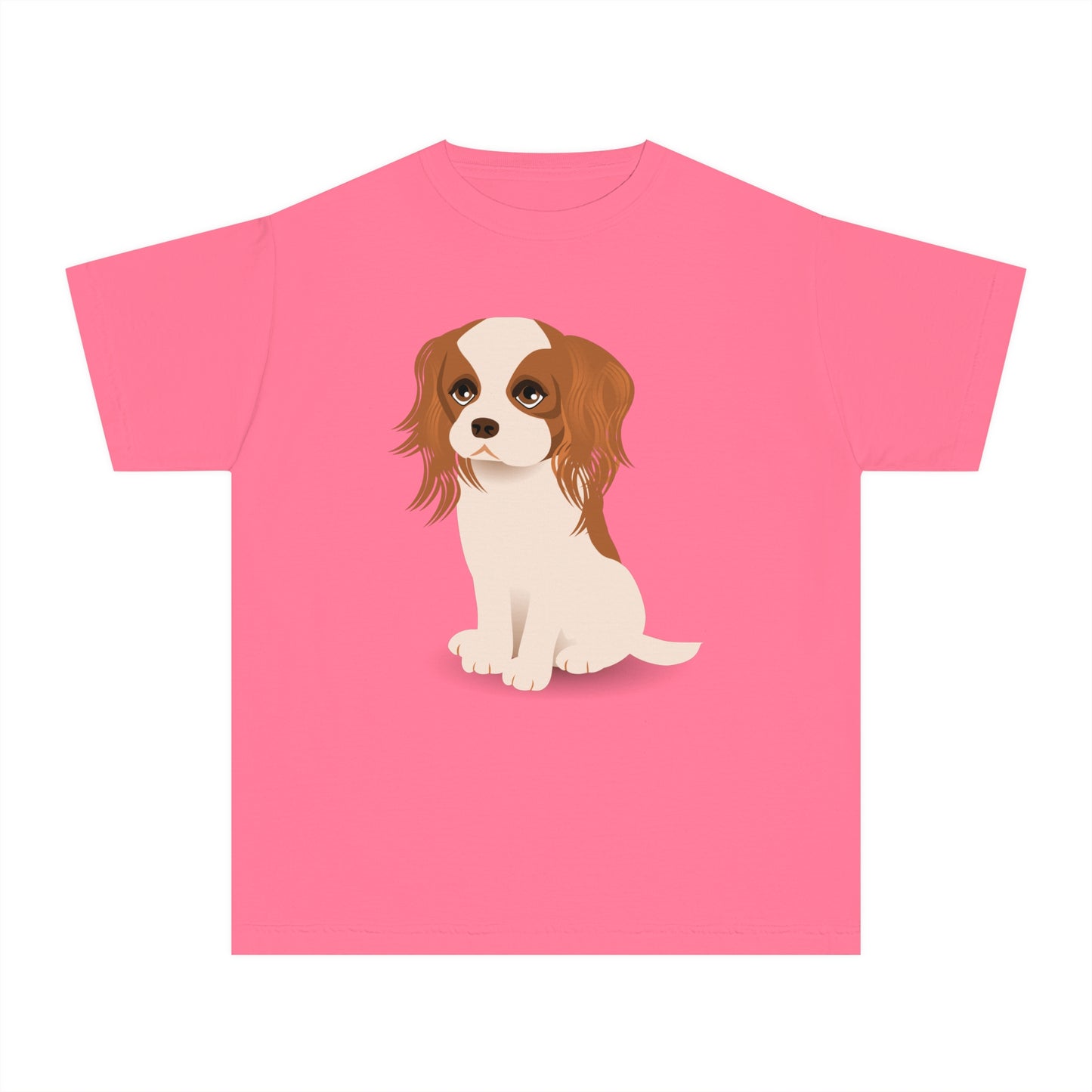 Youth Tee Shirt with Little Dog