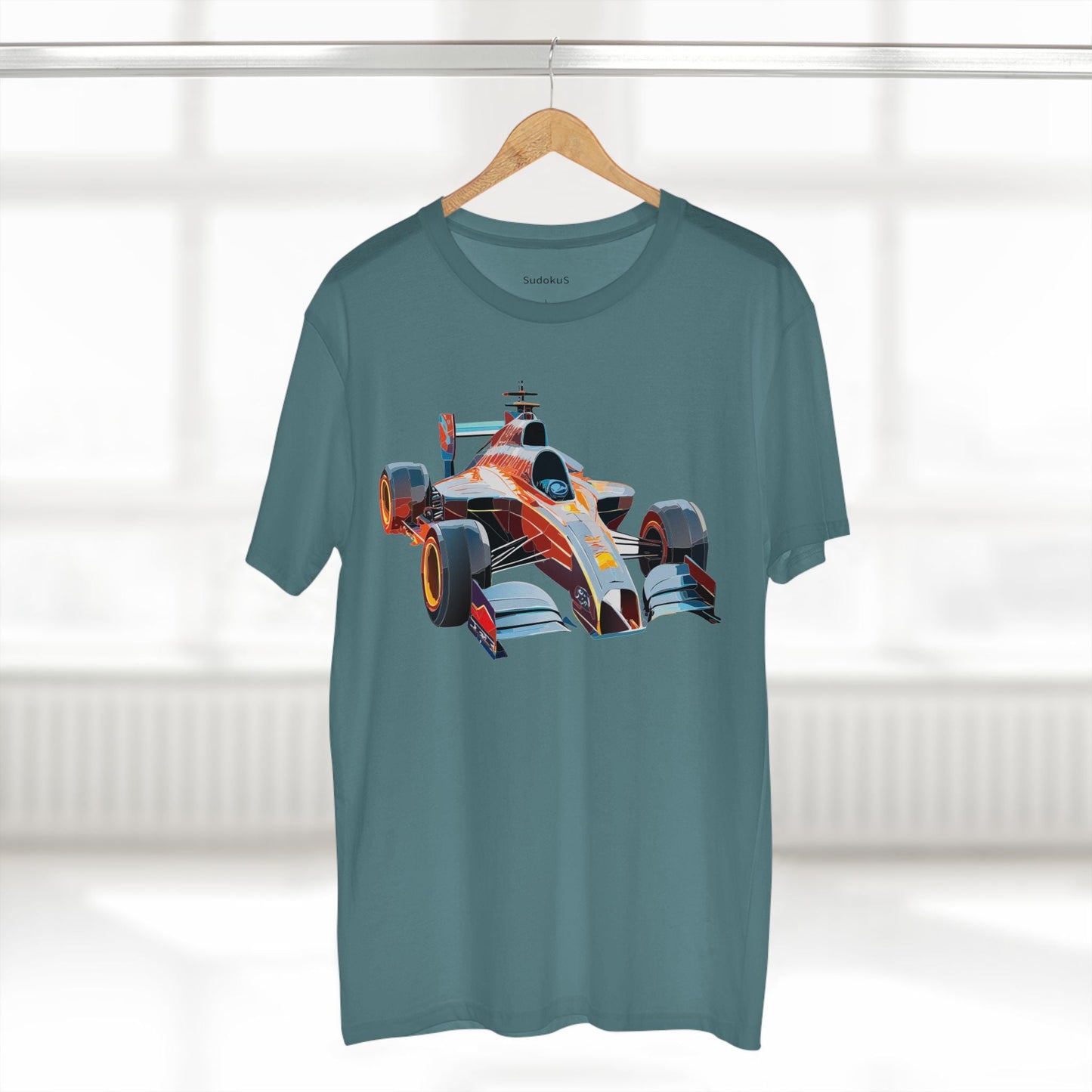 Car Graphic Unisex 100 Cotton Staple Tee 9